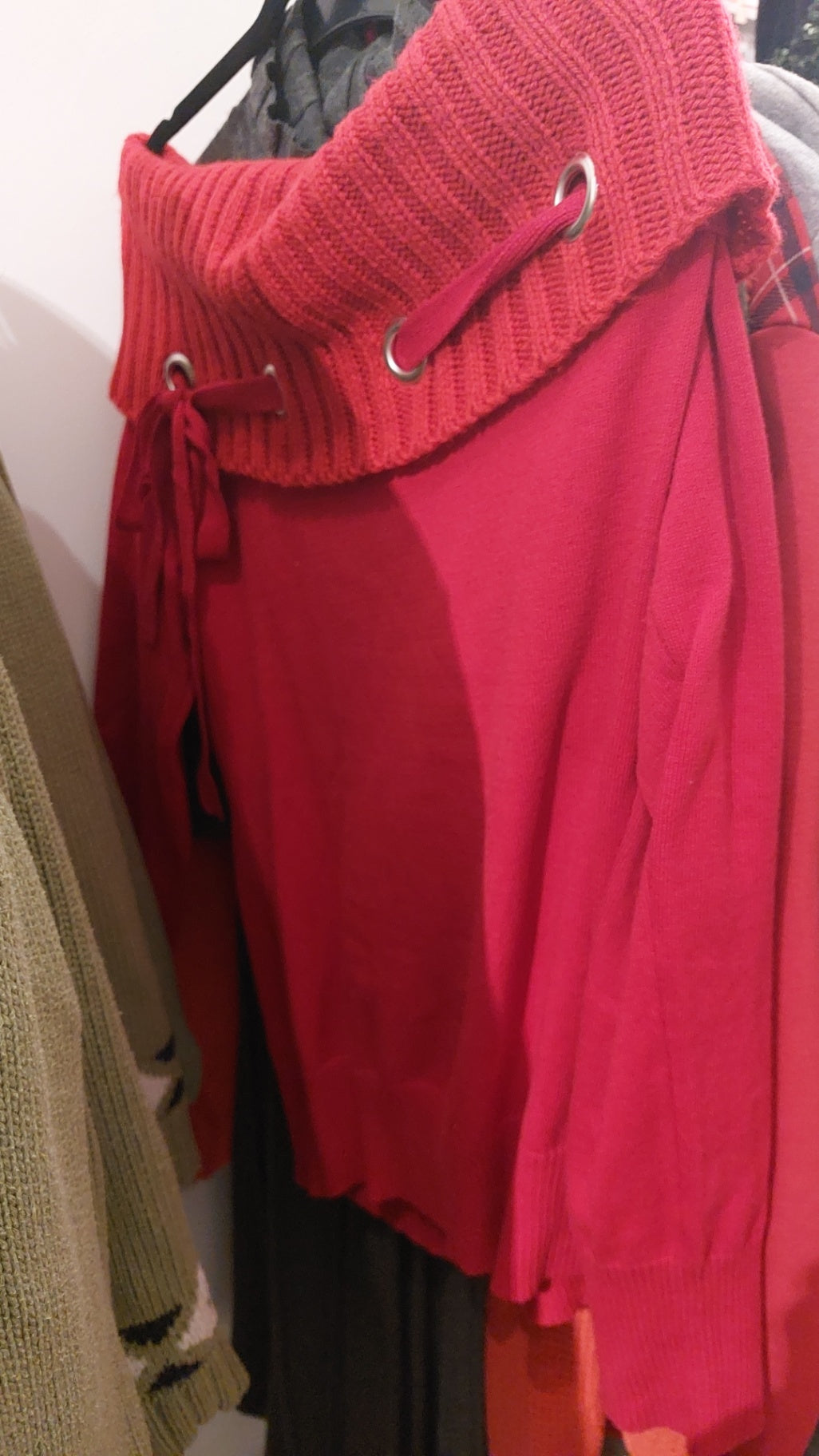 Bodyflirt Pullover Rot Größe: 40/42