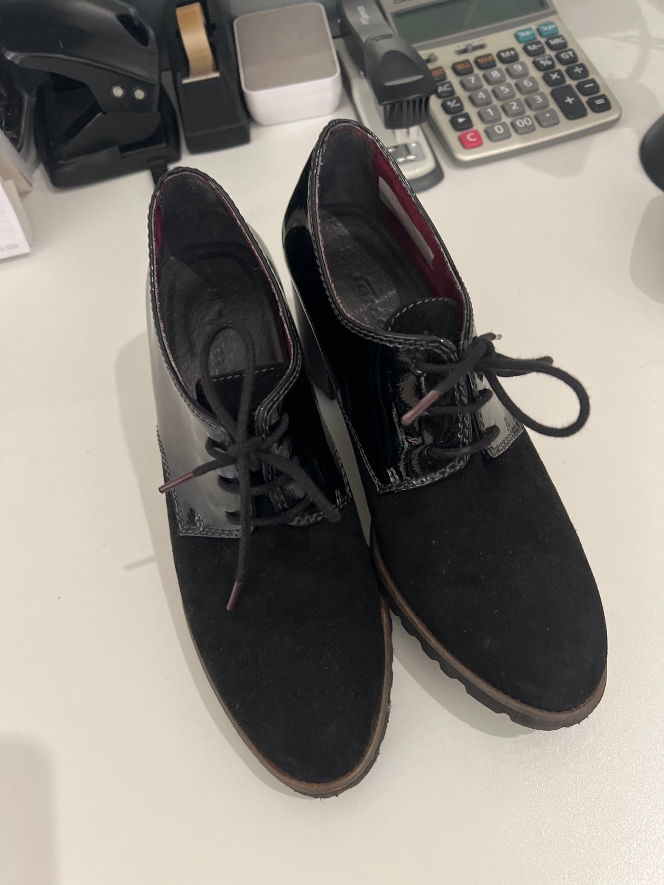 Tamaris Schuhe Schwarz Größe: 38