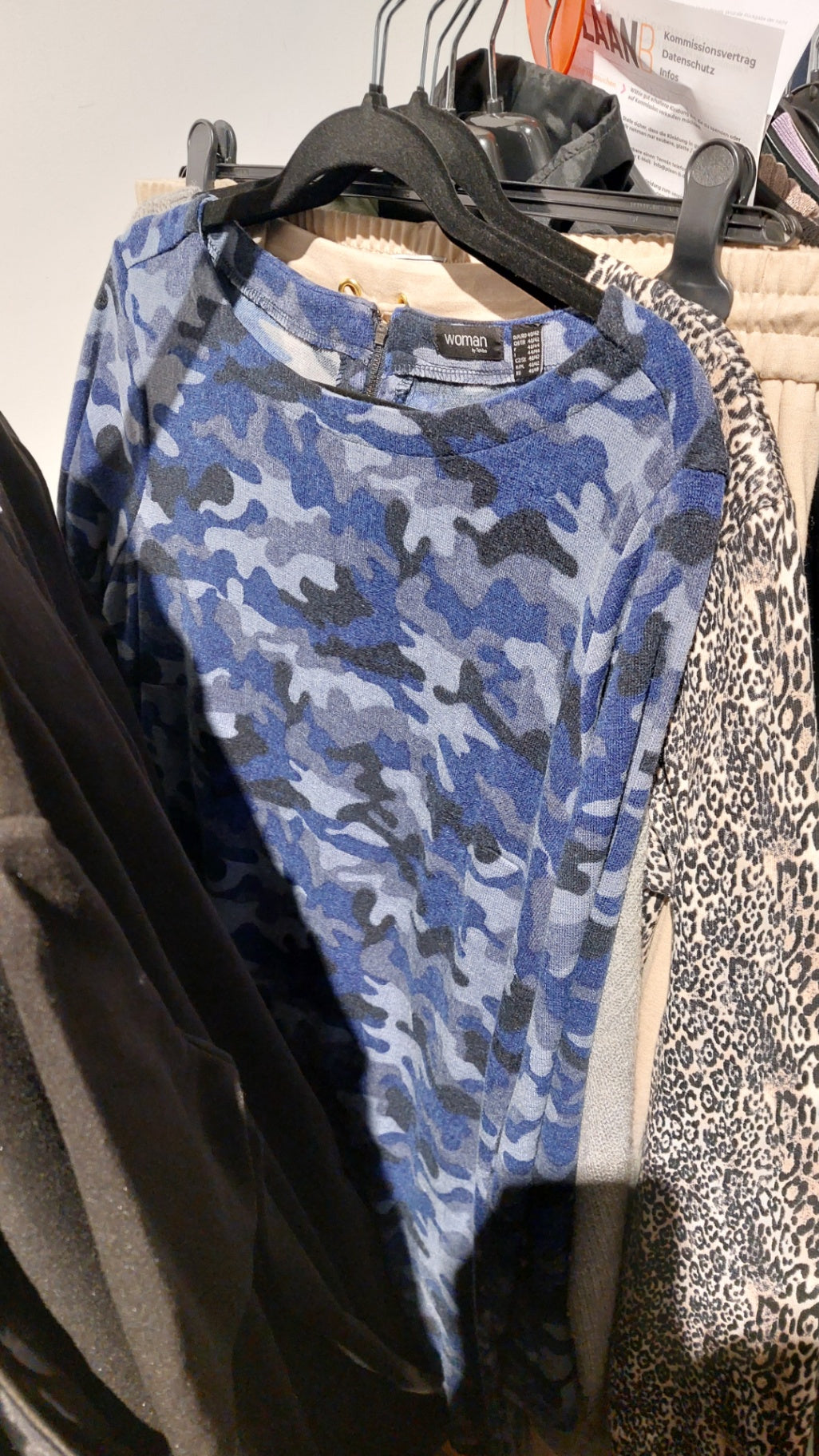 Woman Pullover Blau Größe: 40/42