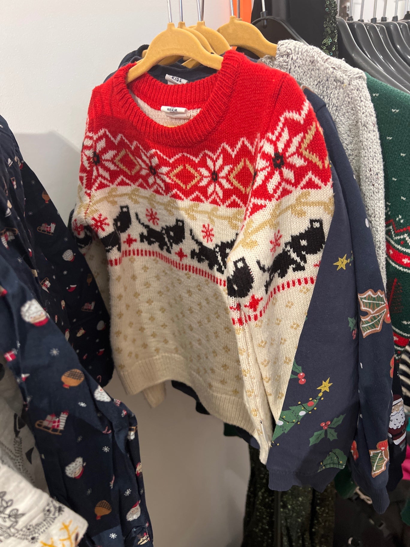 Hema Weihnachtspulli Größe: 110/116