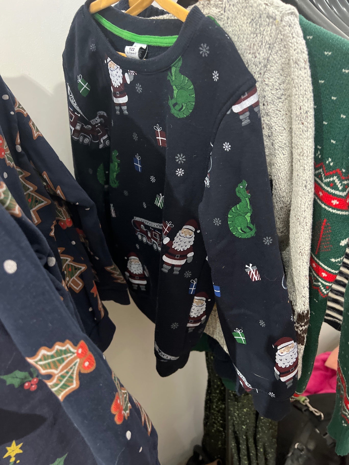 Dopodopo Weihnachtspulli Größe: 122