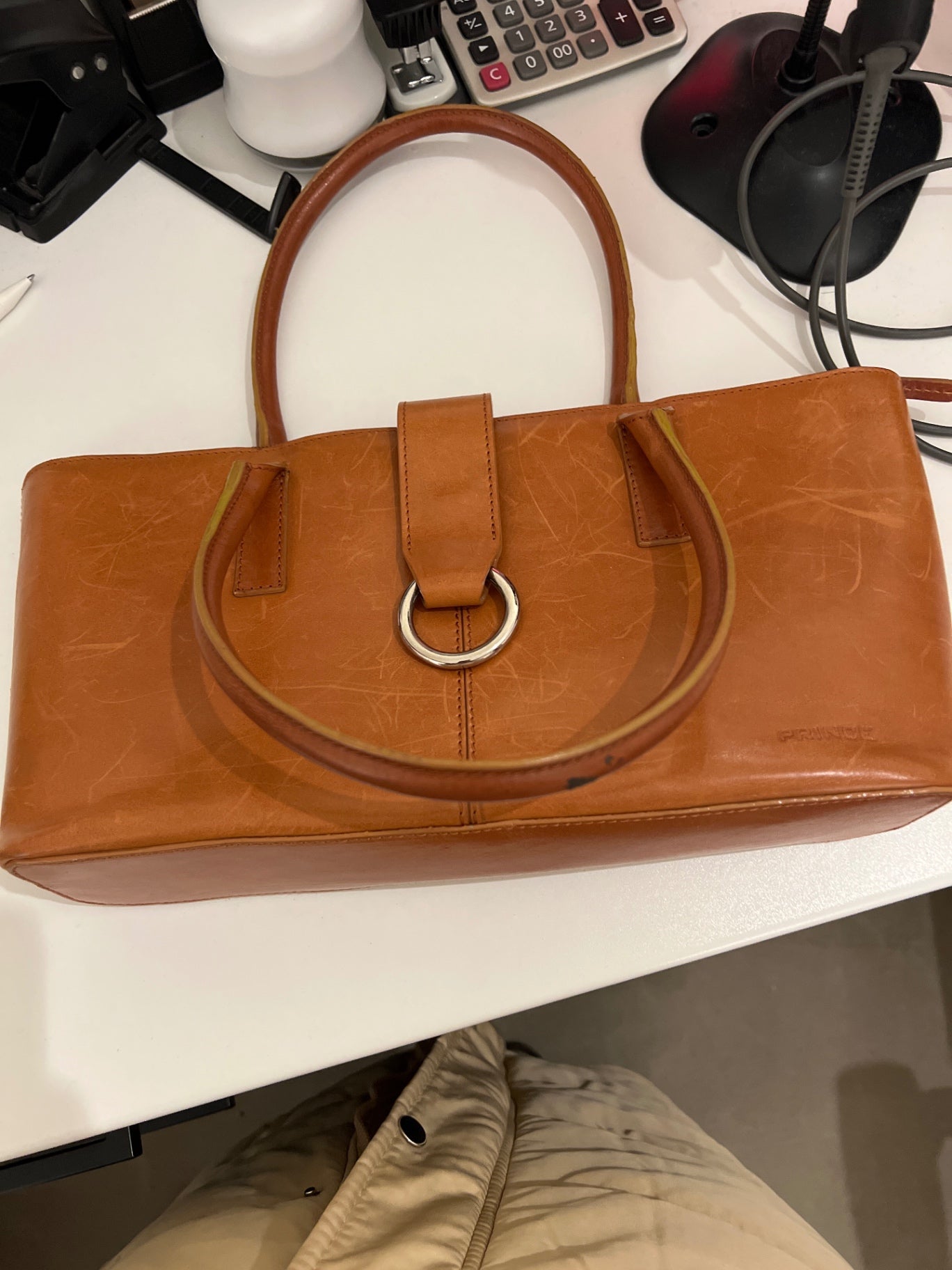 Prince Tasche Beige / Reduziert wg. Henkel
