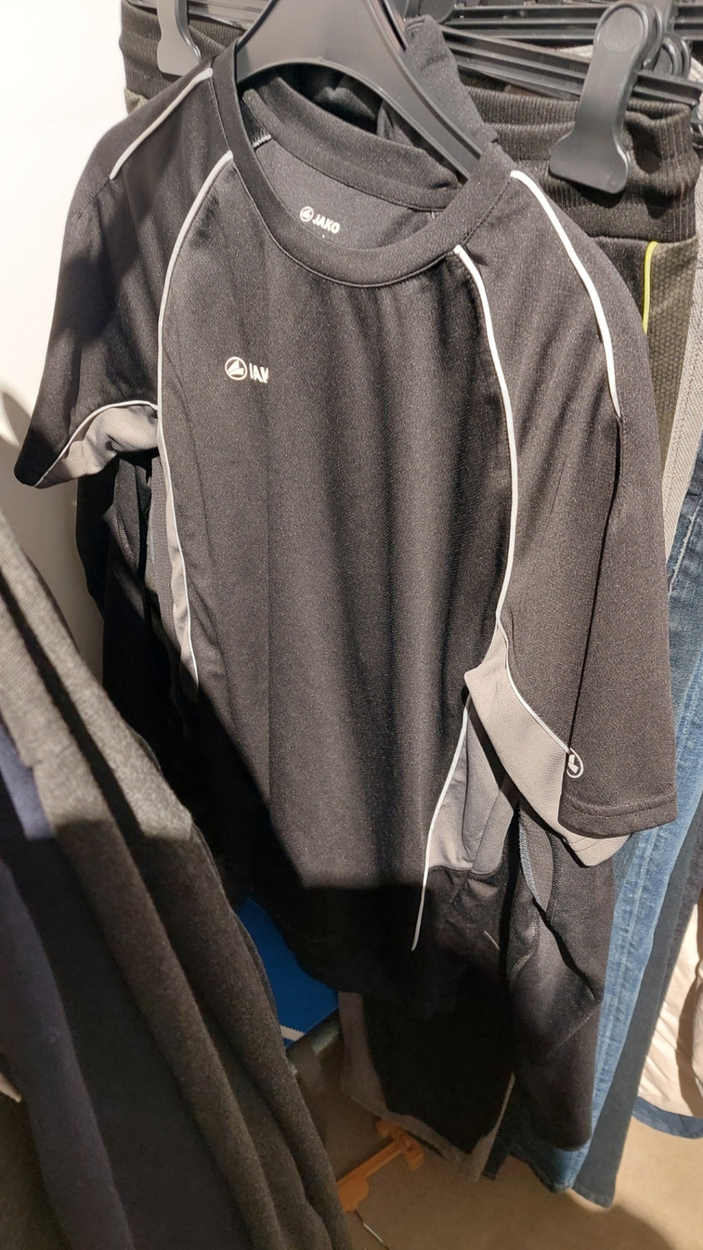 JAKO Sportshirt Schwarz Größe: M