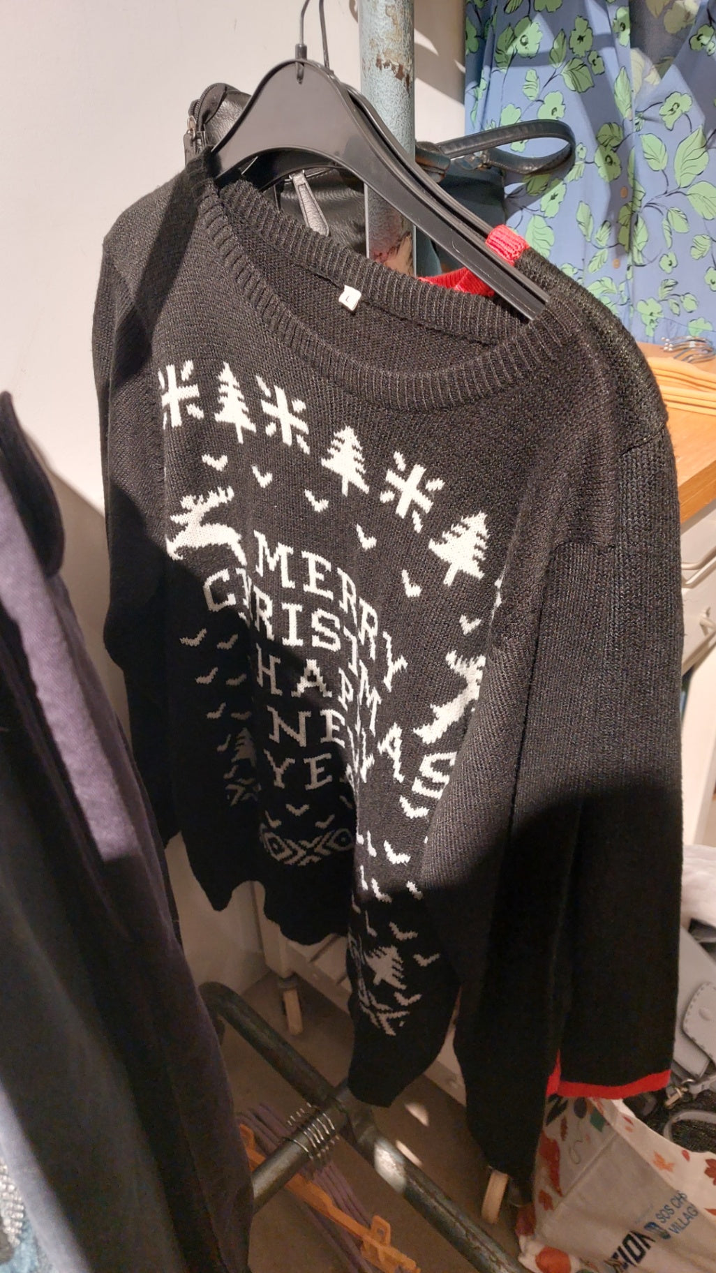 Pullover Schwarz Größe: L