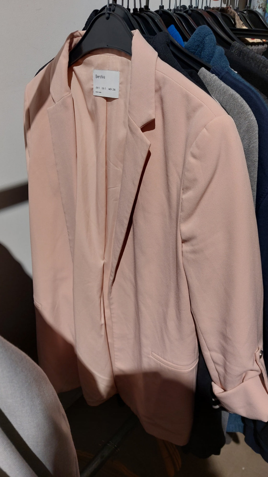 Bershka Blazer Rosa Größe: S
