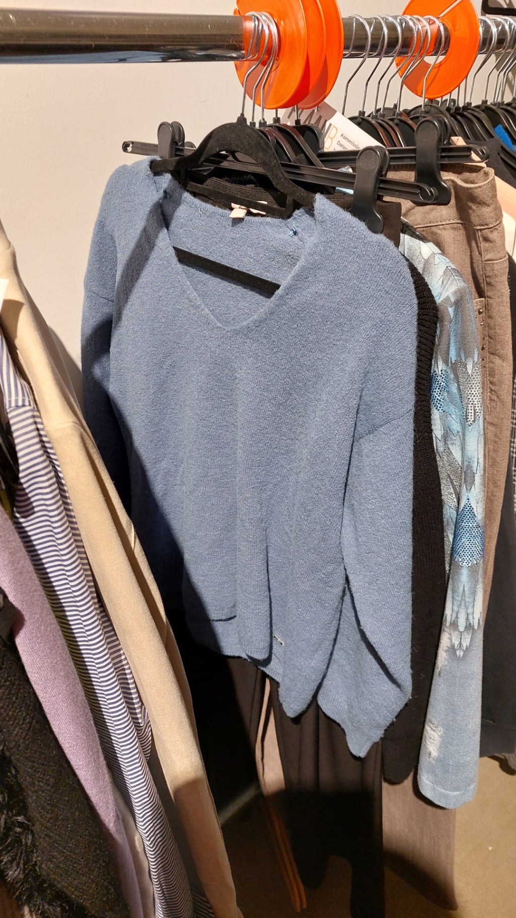 CINQUE Pullover Blau mit Alpaka Größe: M