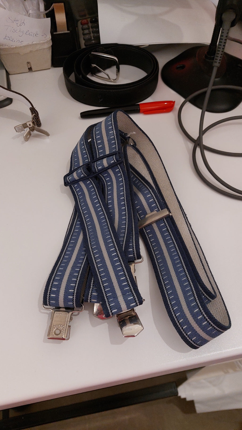 Hosenträger Blau Größe: