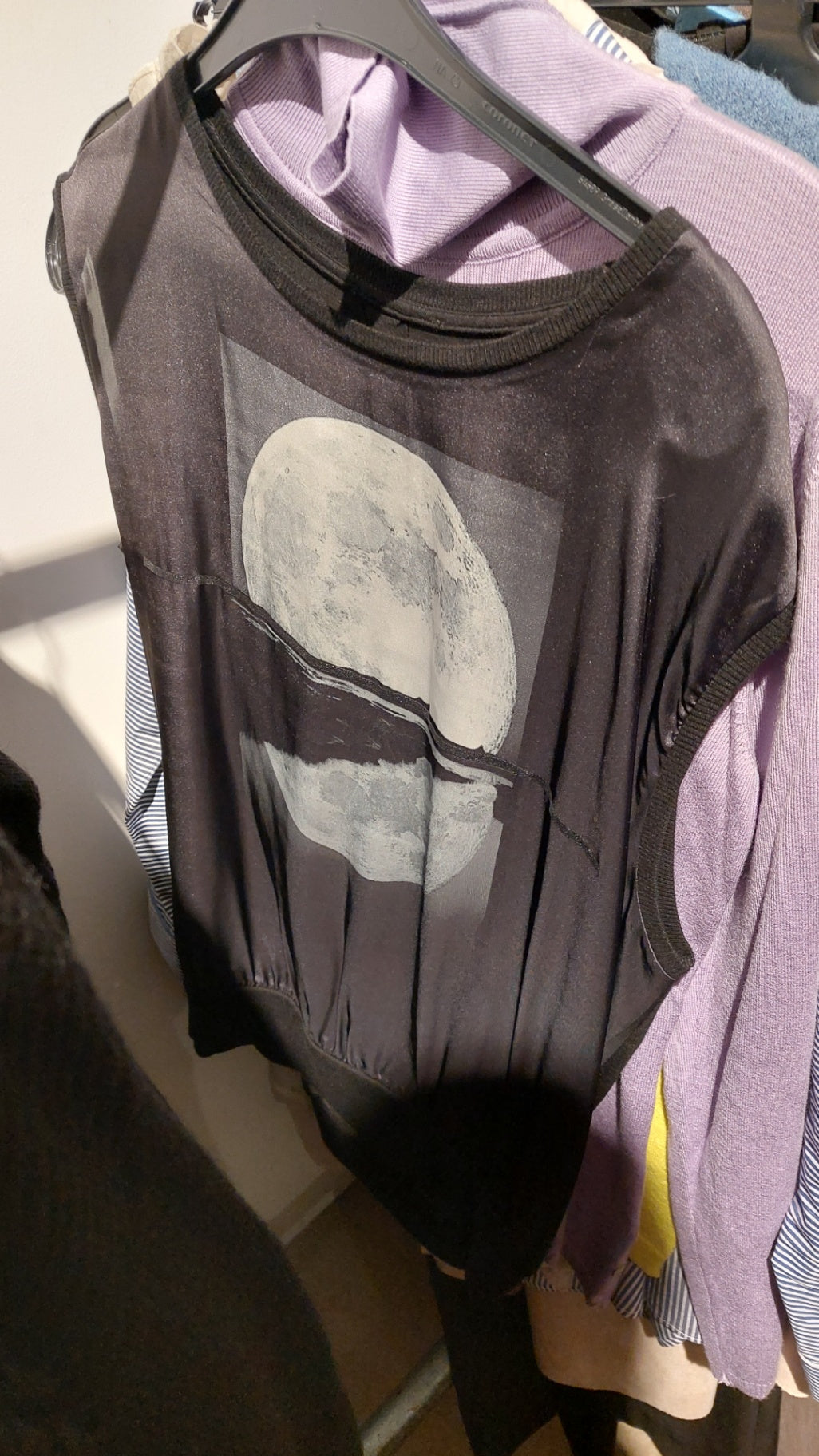 Opus Ärmelloses Shirt Schwarz Größe: 36