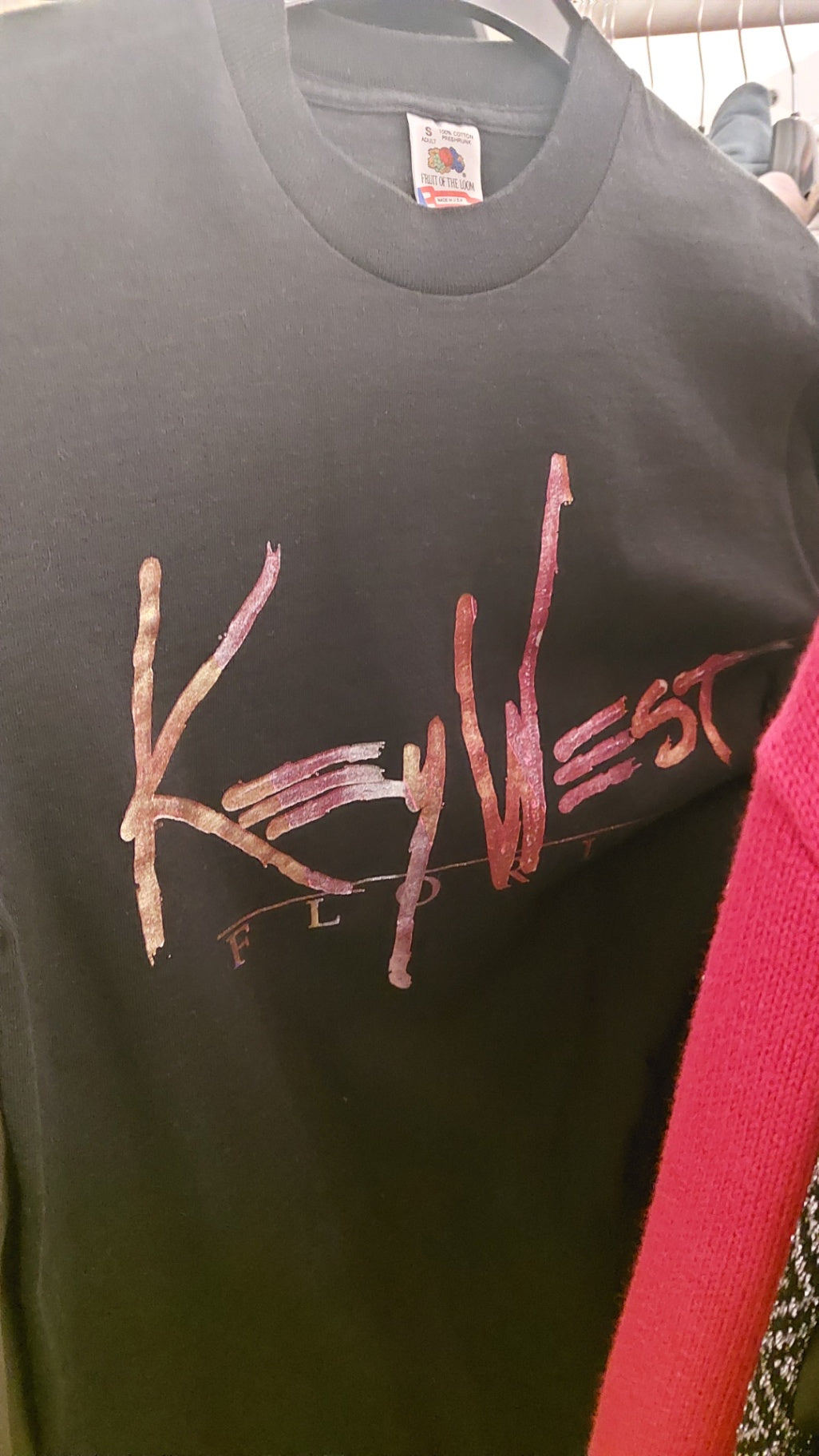 Fruit of the Loom T-Shirt Schwarz Größe: S