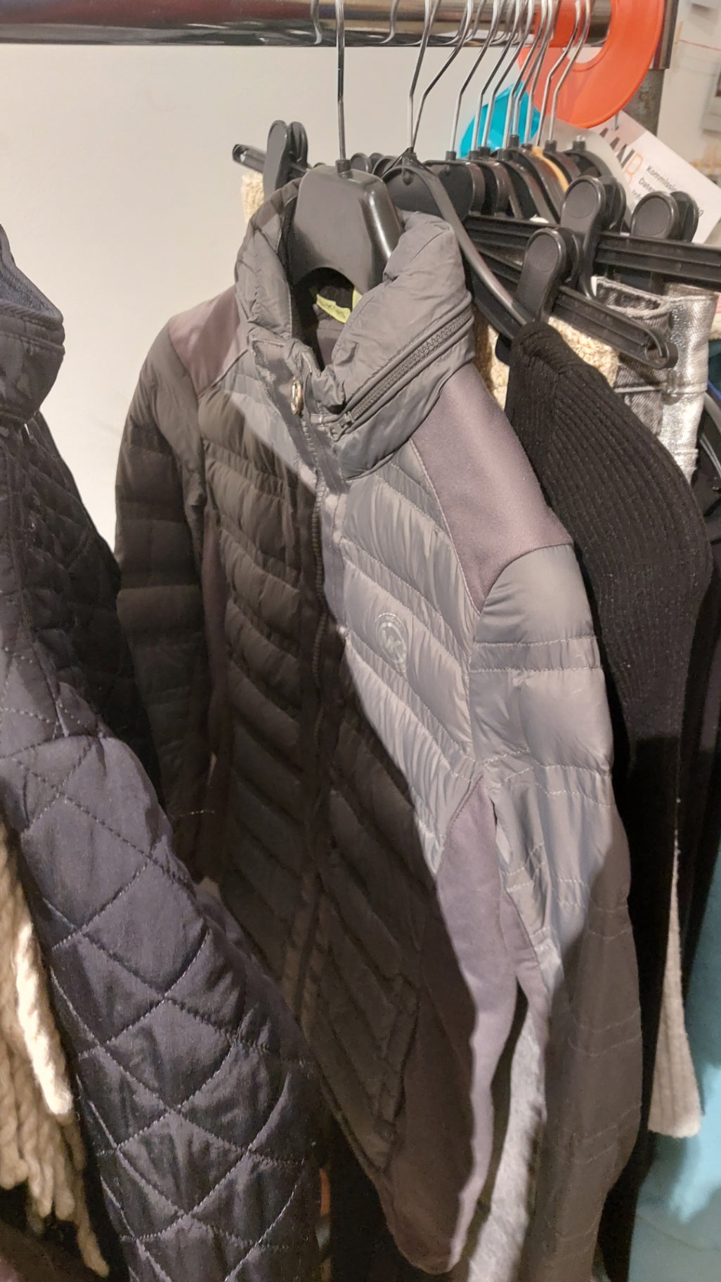 Michael Kors Steppjacke Grau Größe: S