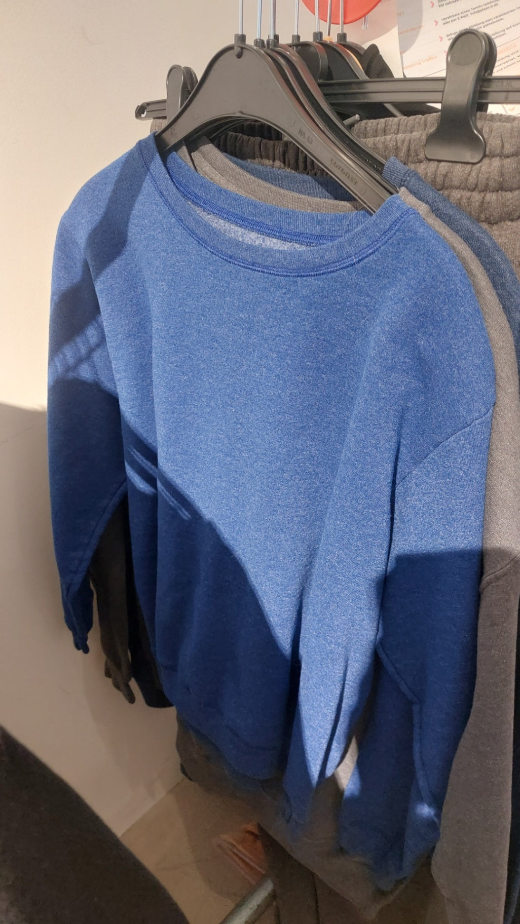 Hanes Pullover Blau Größe: M
