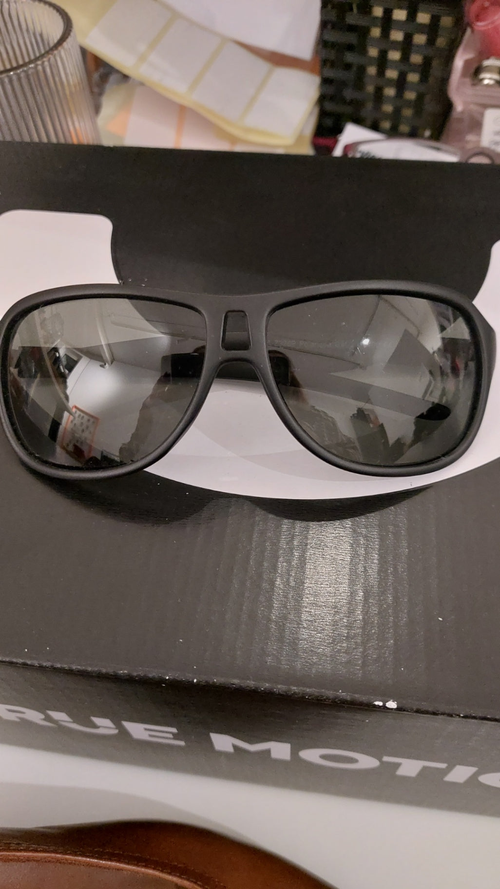 Sonnenbrille Schwarz Größe: