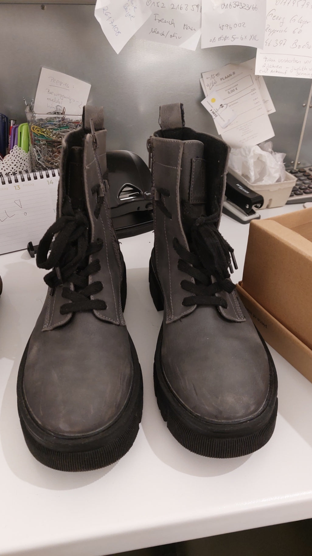 Piece of Mind Boots Grau Größe: 41