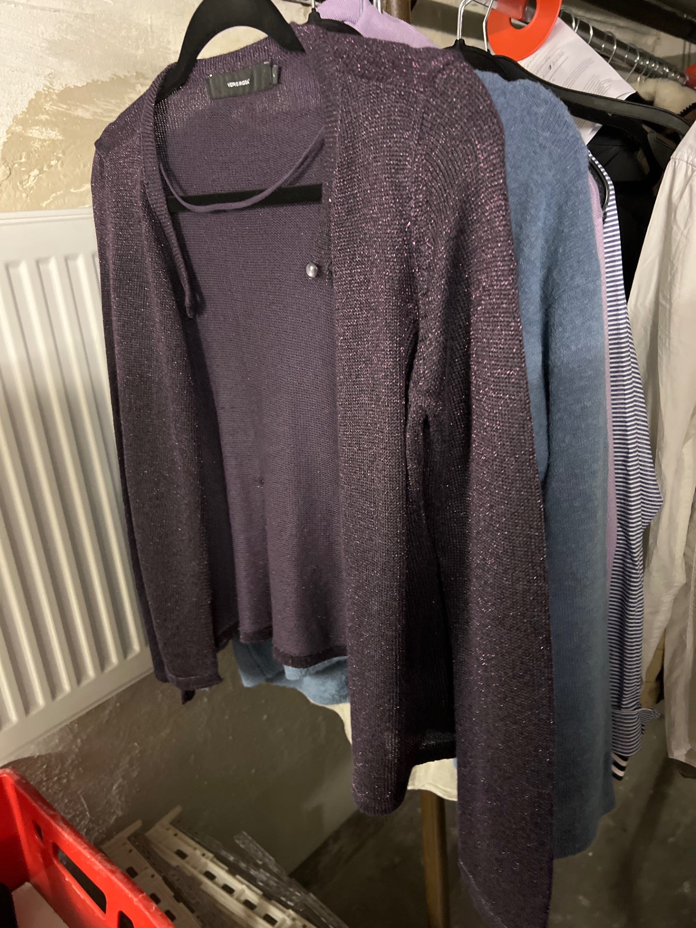 Vero Moda Strickjacke Lila Größe: M