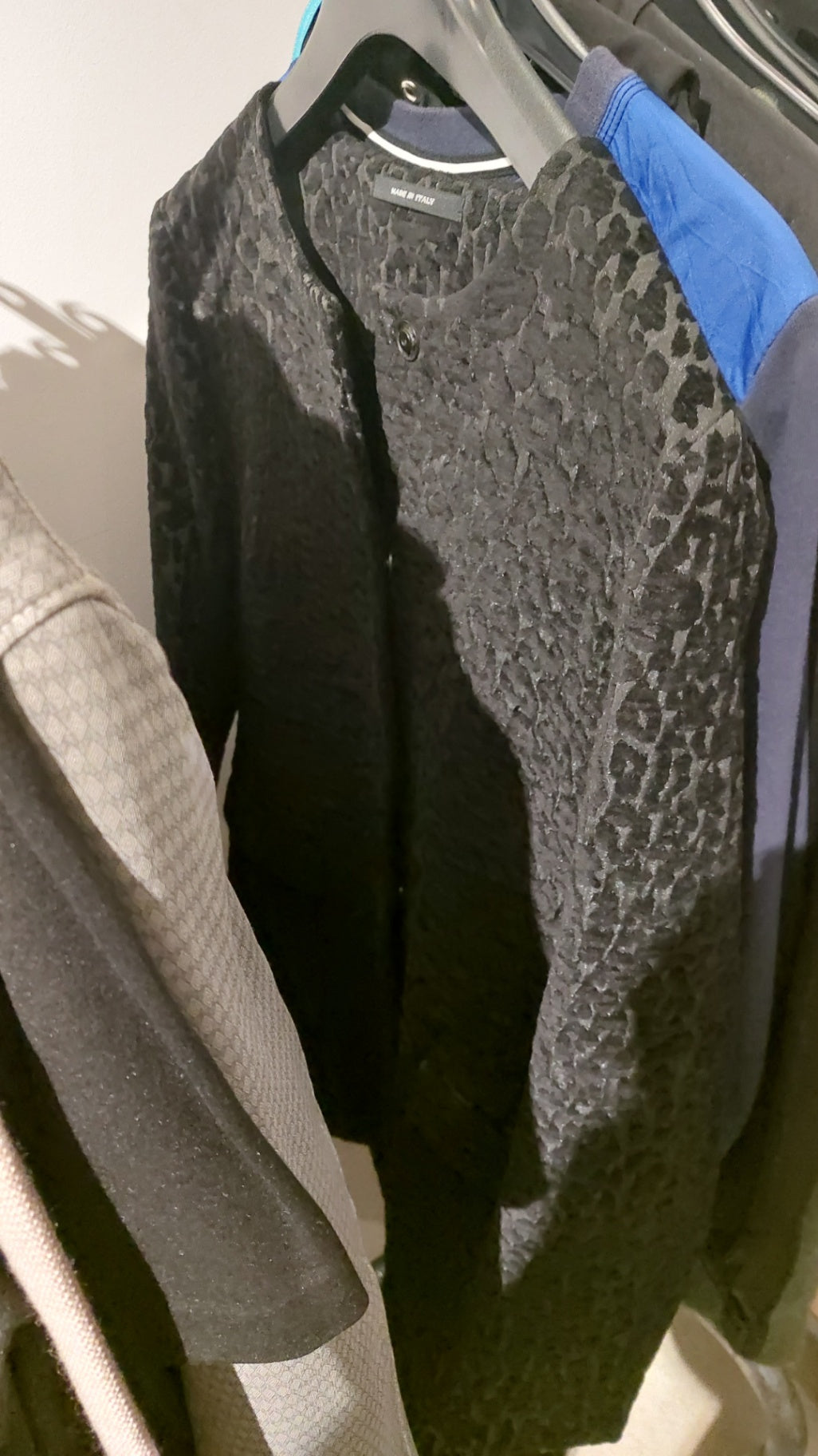 Made in Italy Jacke Schwarz Größe: M / L