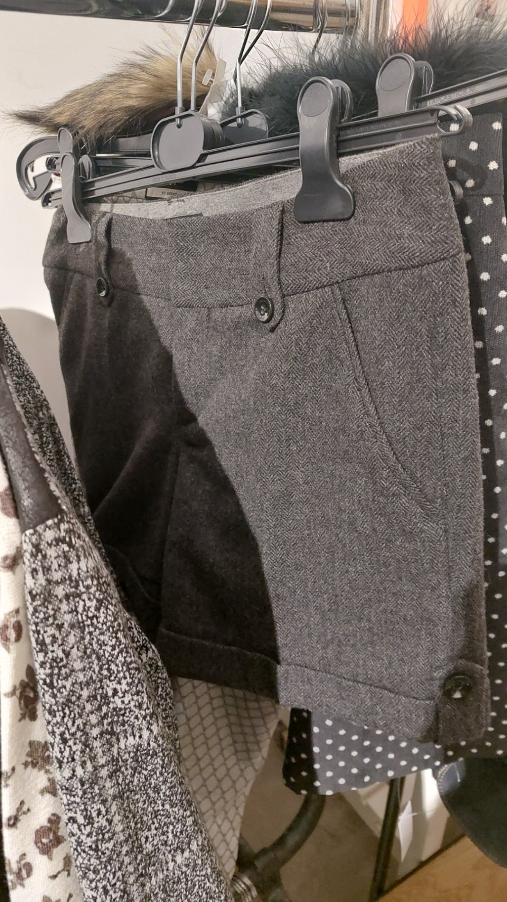 Shorts Grau Größe: 36