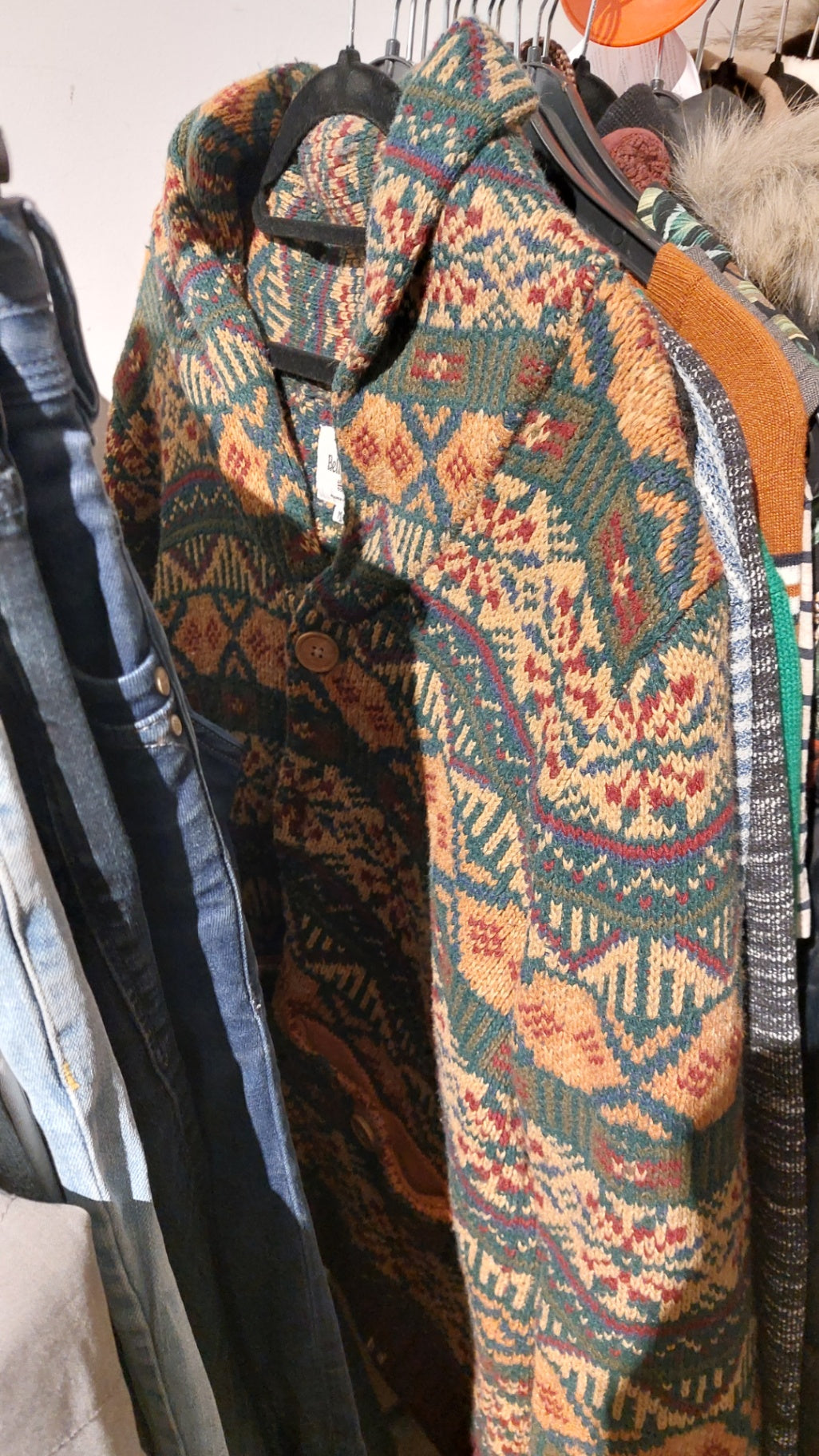Bellfield Strickjacke Bunt Größe: M