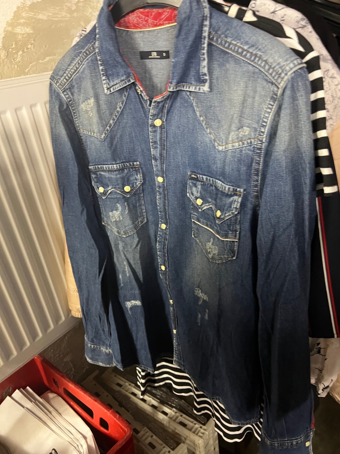LTB Jeanshemd Blau Größe: S
