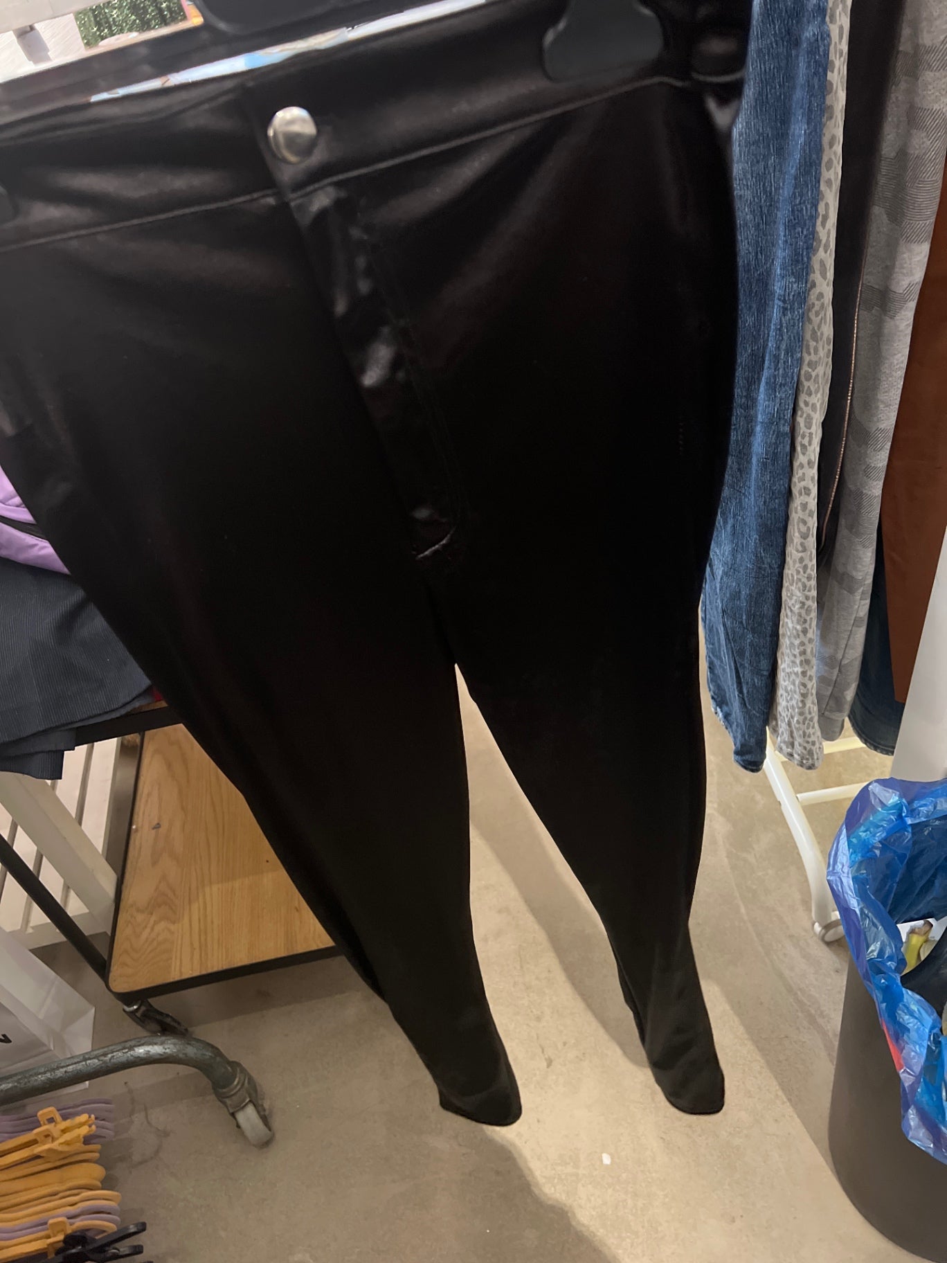 H&M Hose Schwarz Größe: L