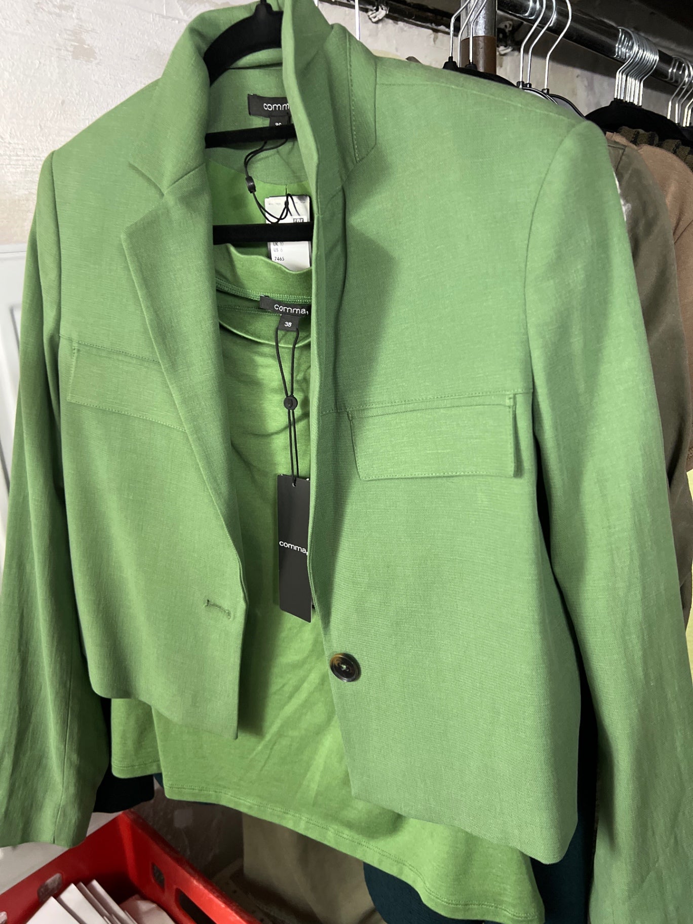 Comma Blazer NEU Grün Größe: 36