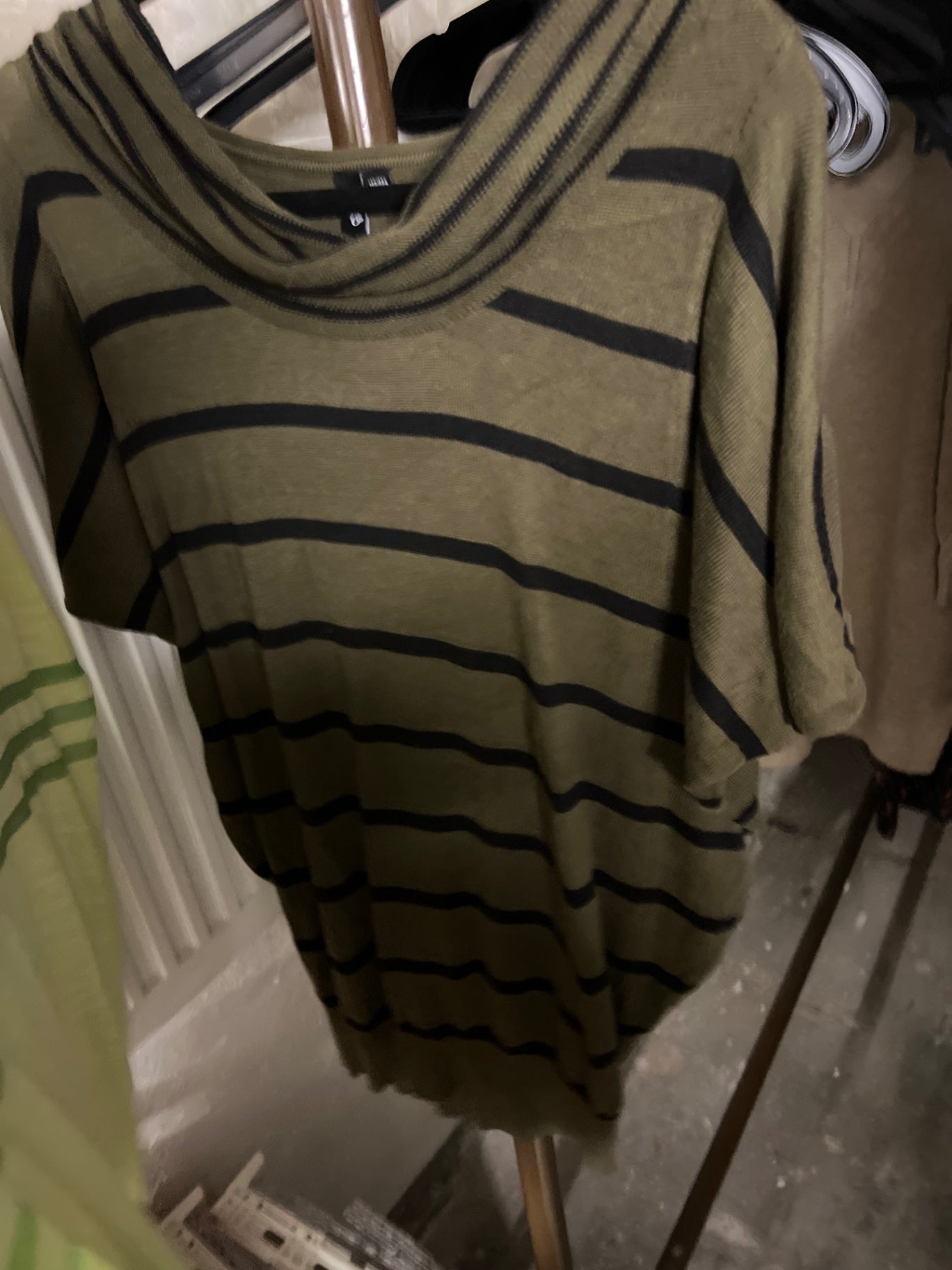 Vero Moda Pullover Olivgrün Größe: L