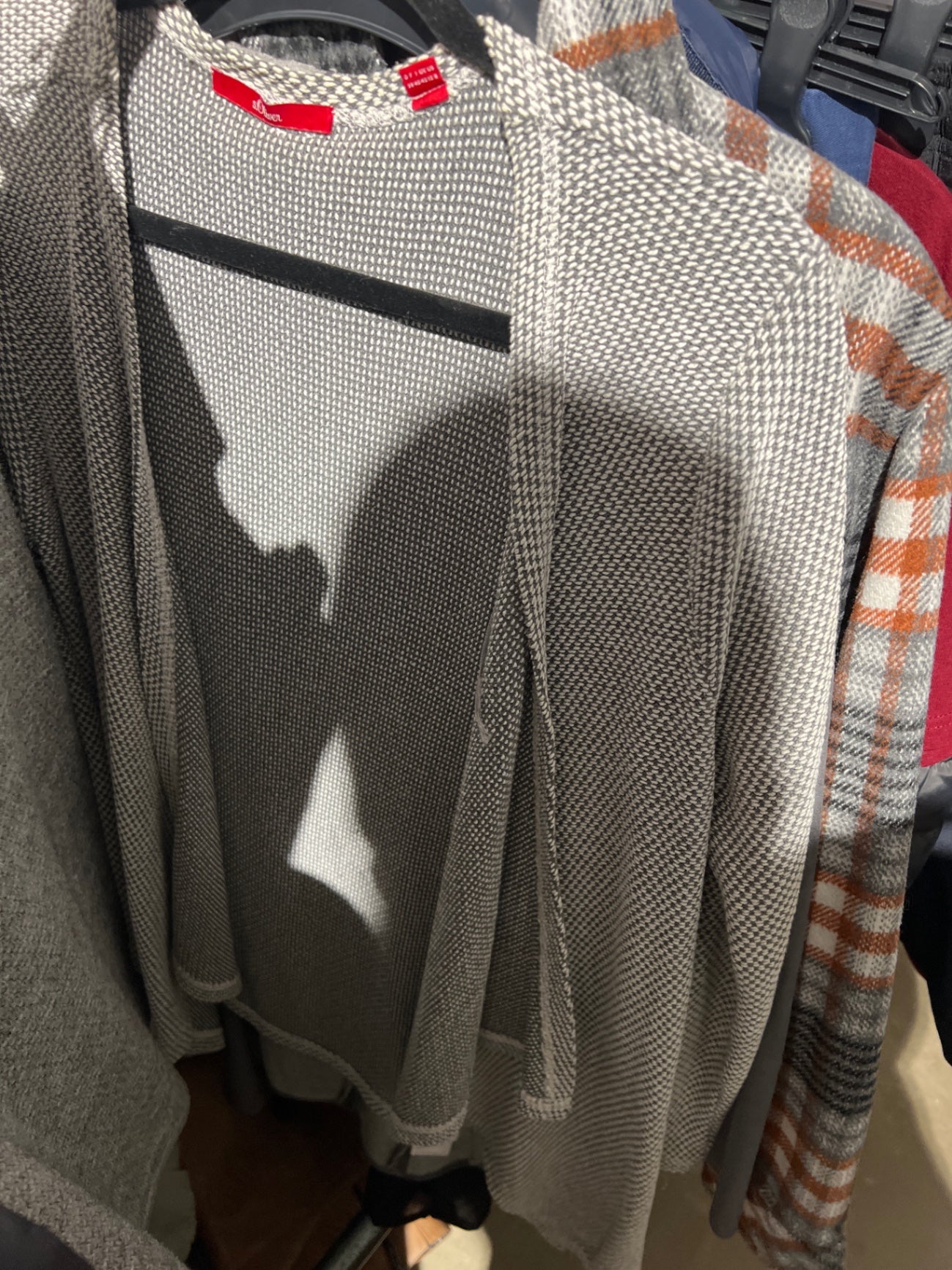 s.Oliver Strickjacke Grau Größe: 38