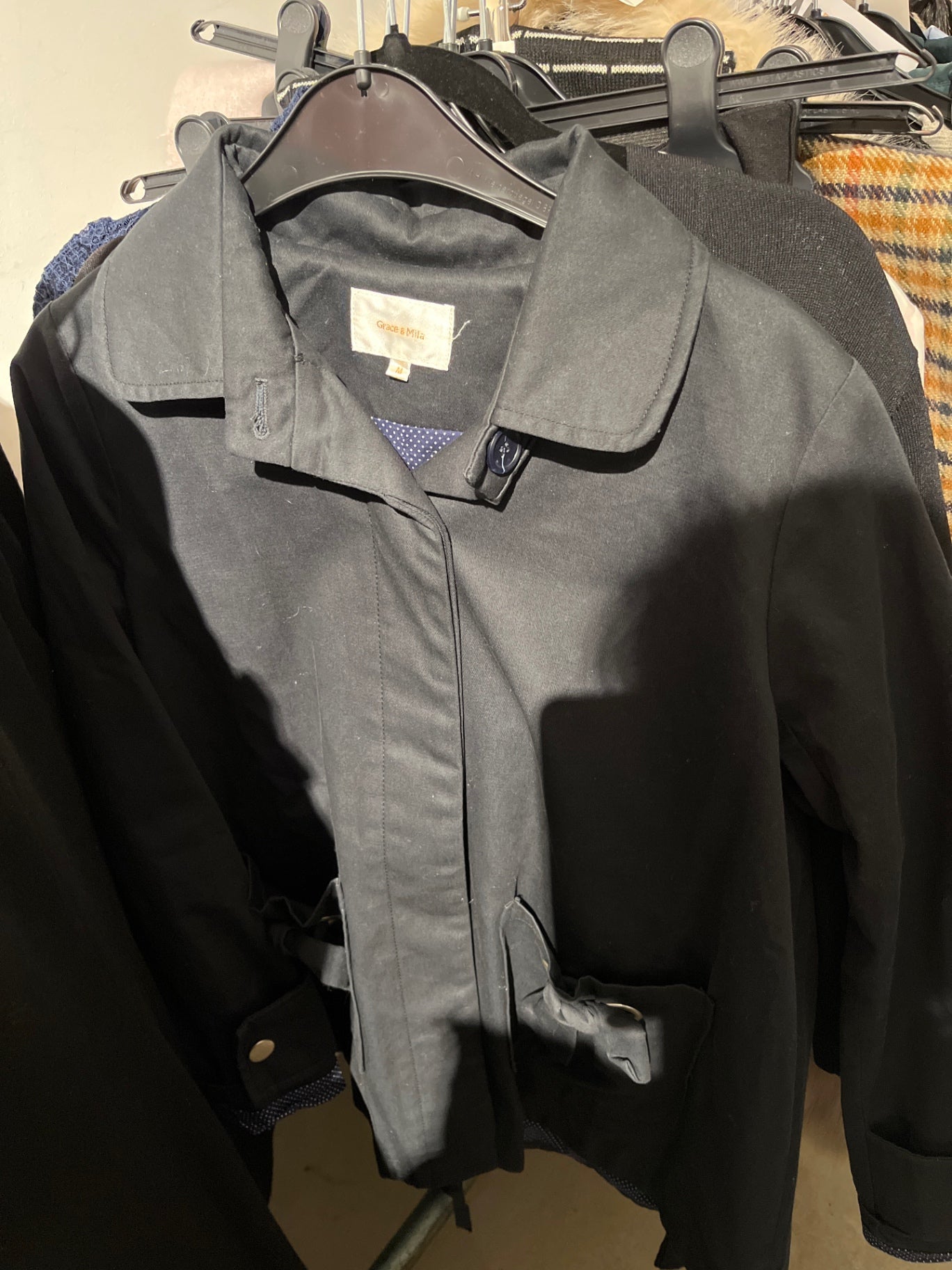 Grace & Mila Jacke Dunkelblau Größe: M