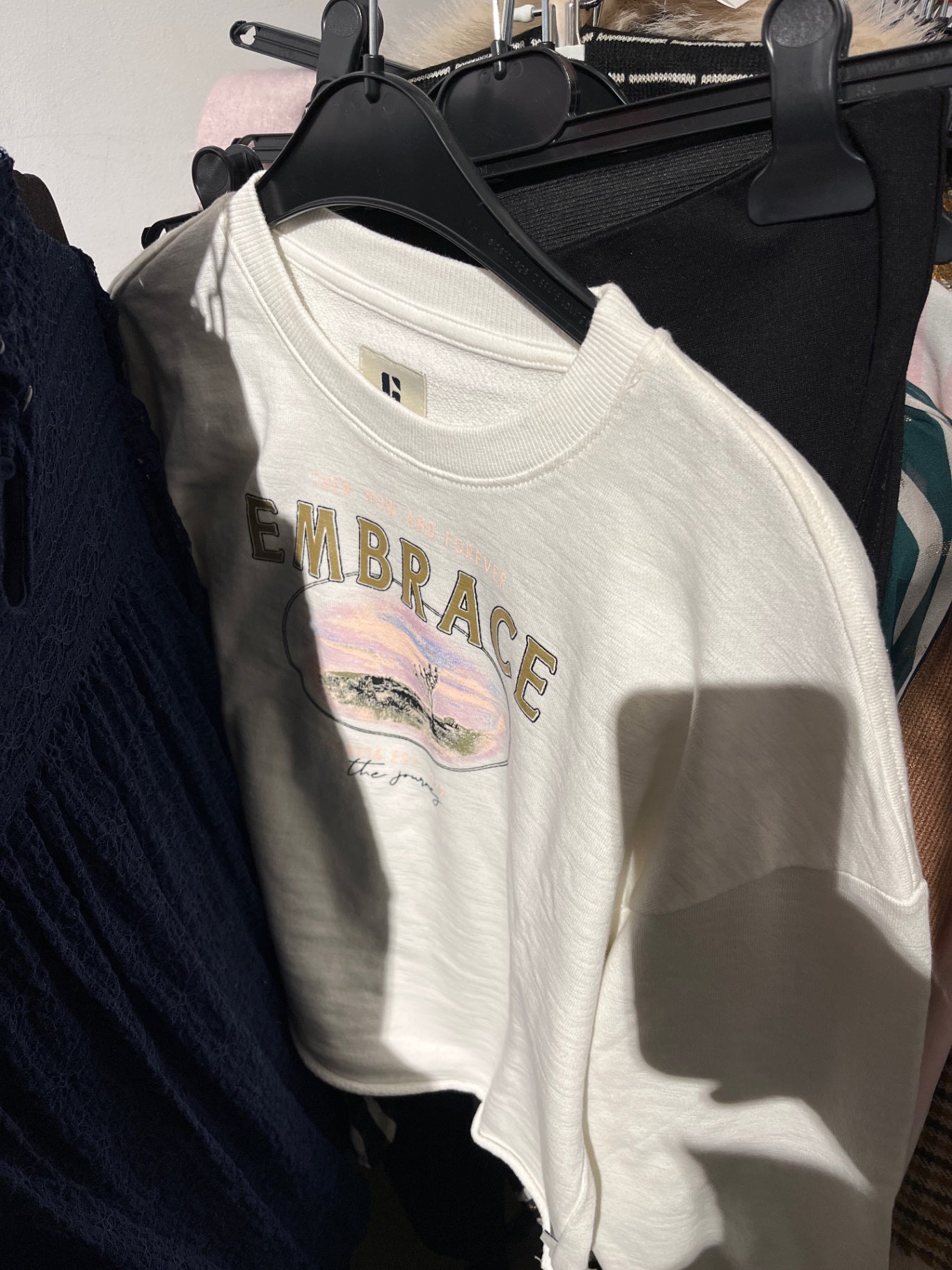 Garcia Sweatshirt Weiß Größe: 164/170
