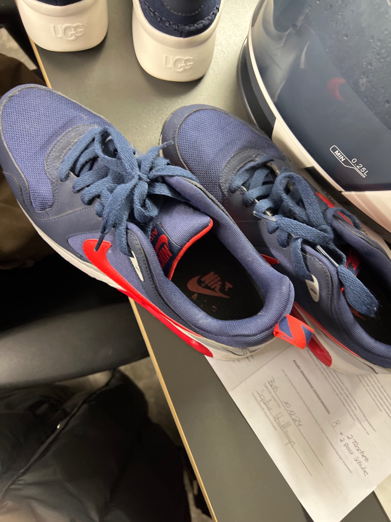 Nike Sneaker Blau und Rot Größe: 43