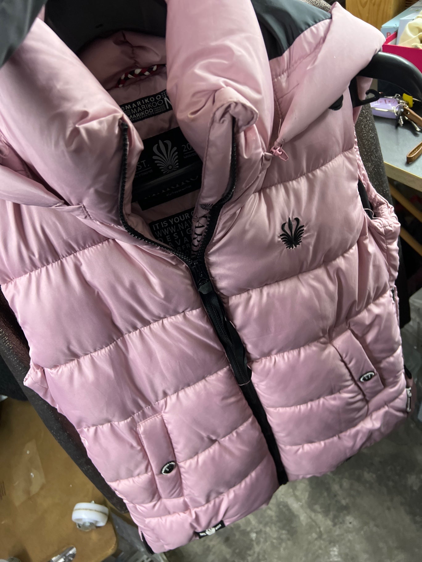 Marikoo Weste Rosa Größe: S