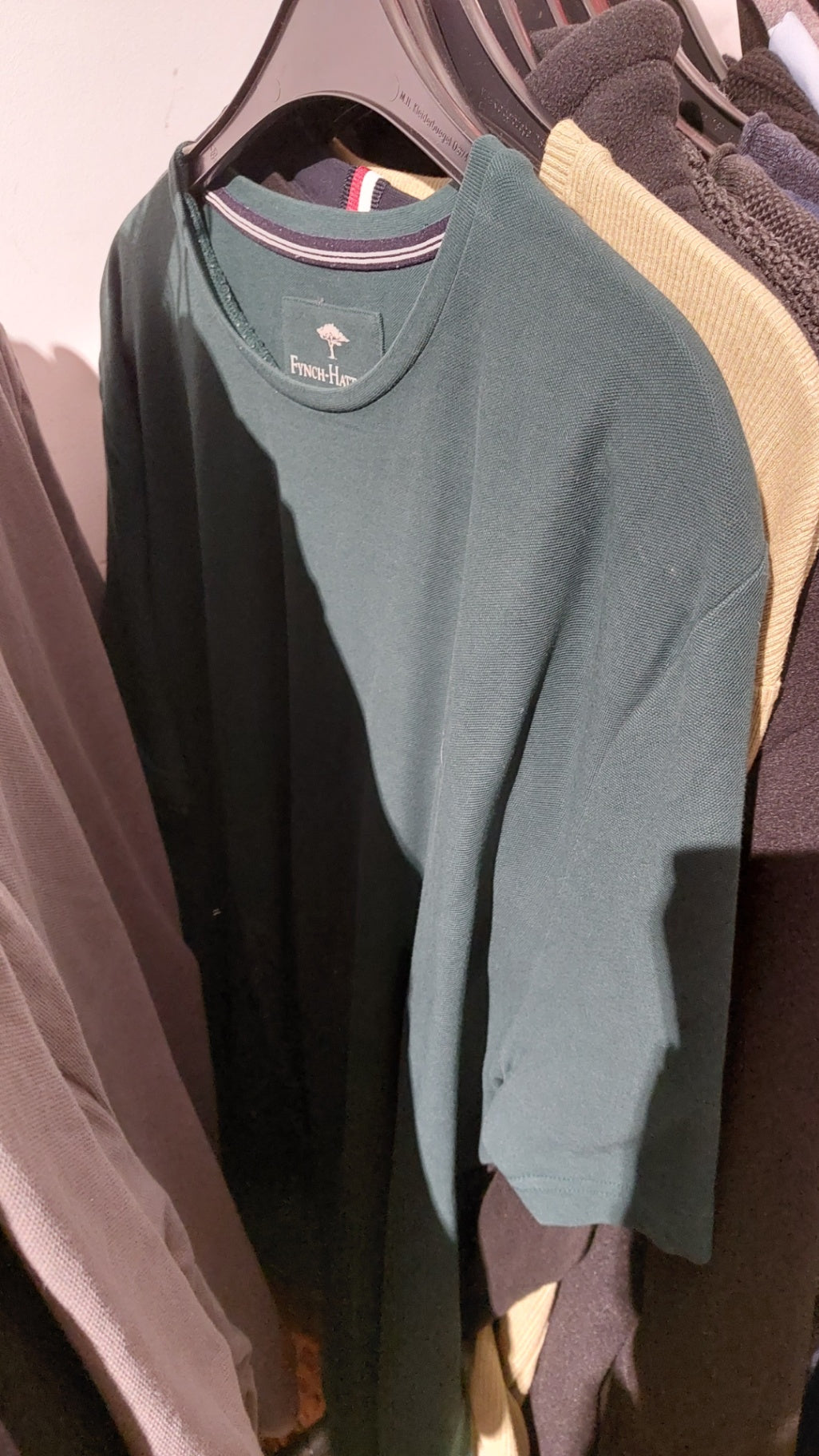 Fynch-Hatton T-Shirt Dunkelgrün Größe: XXL