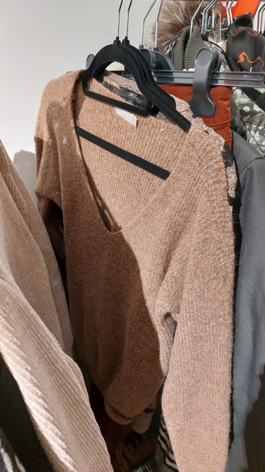 Pieces Pullover Braun Größe: S