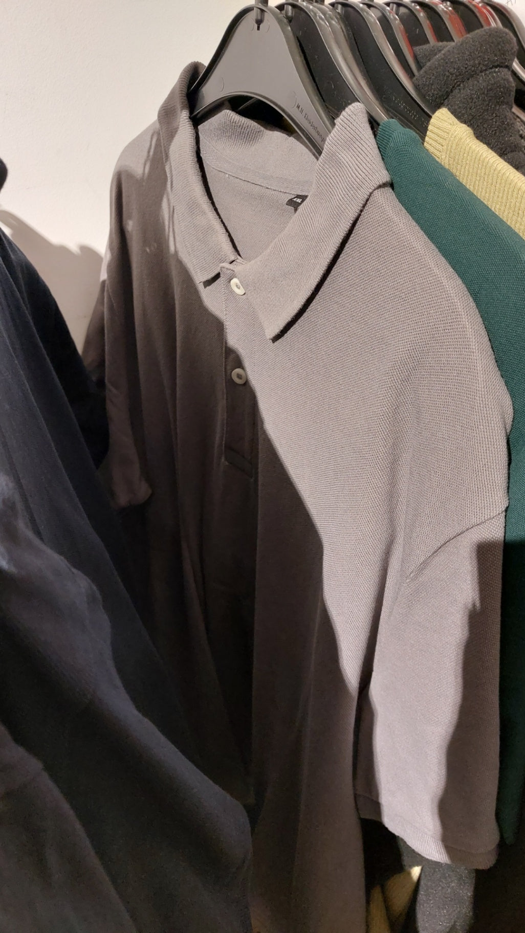 Poloshirt Grau Größe: XXL