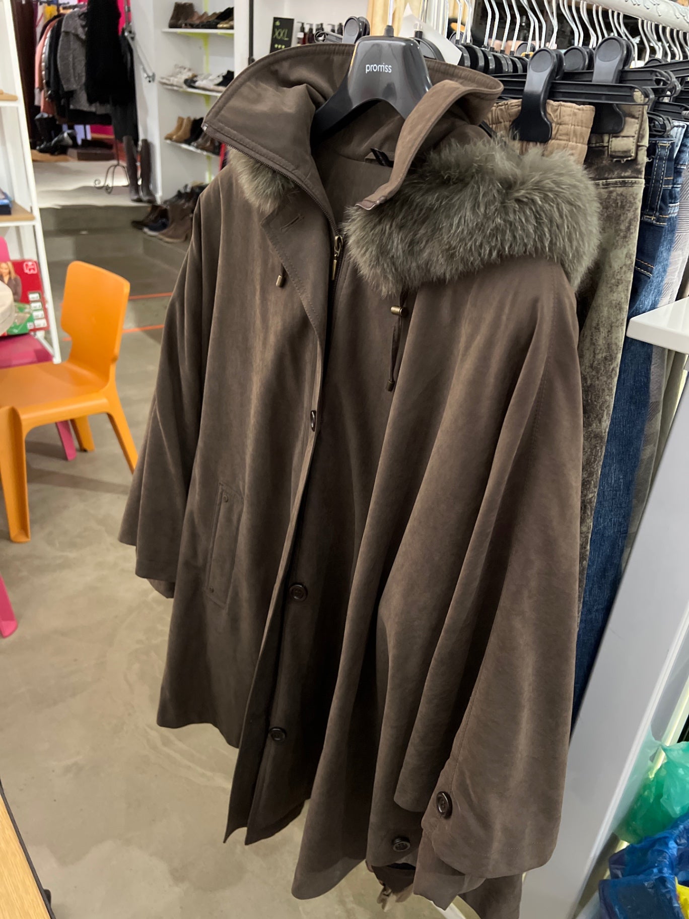 Cellberg Mantel Braun Größe: M / L