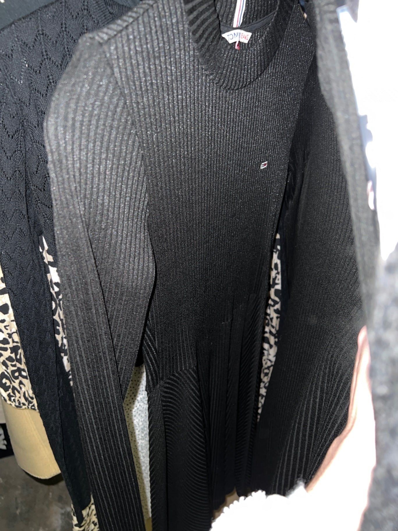 Tommy Hilfiger Kleid Schwarz Größe: XS