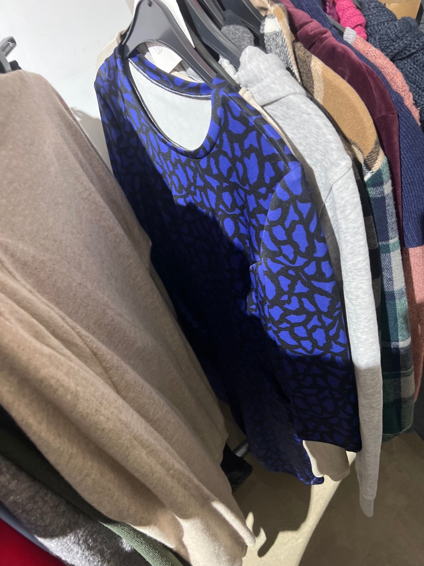 Kleid Blau und Schwarz Größe: S