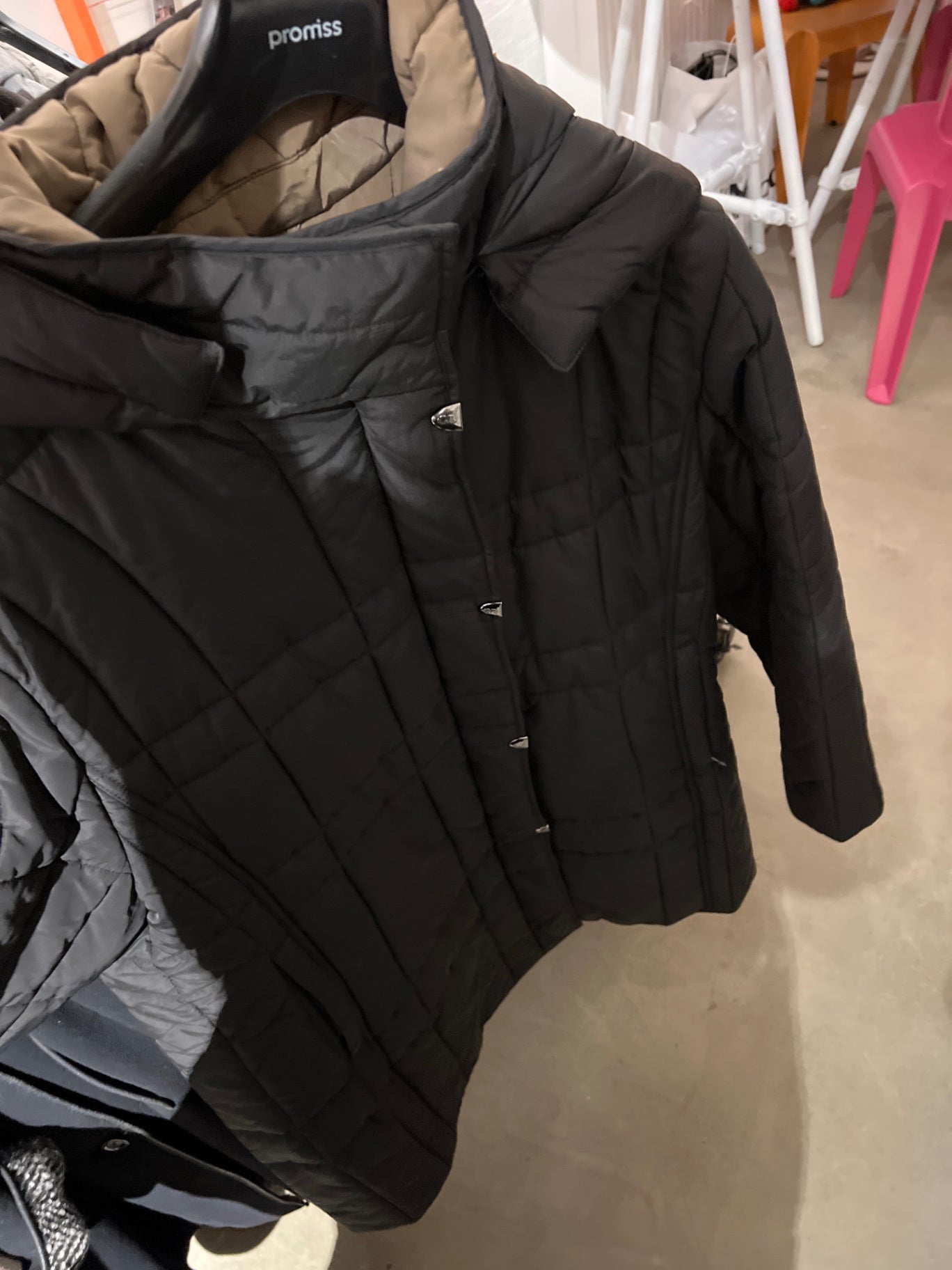 Gil Bret Mantel Schwarz Größe: XL