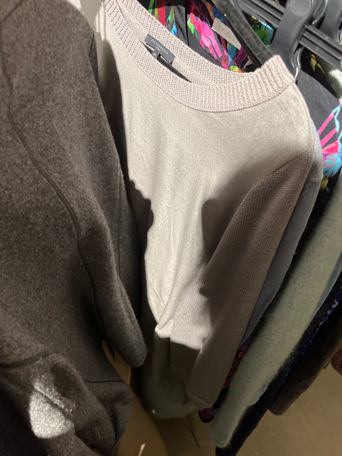 Silkandsole Pullover Beige Größe: 44