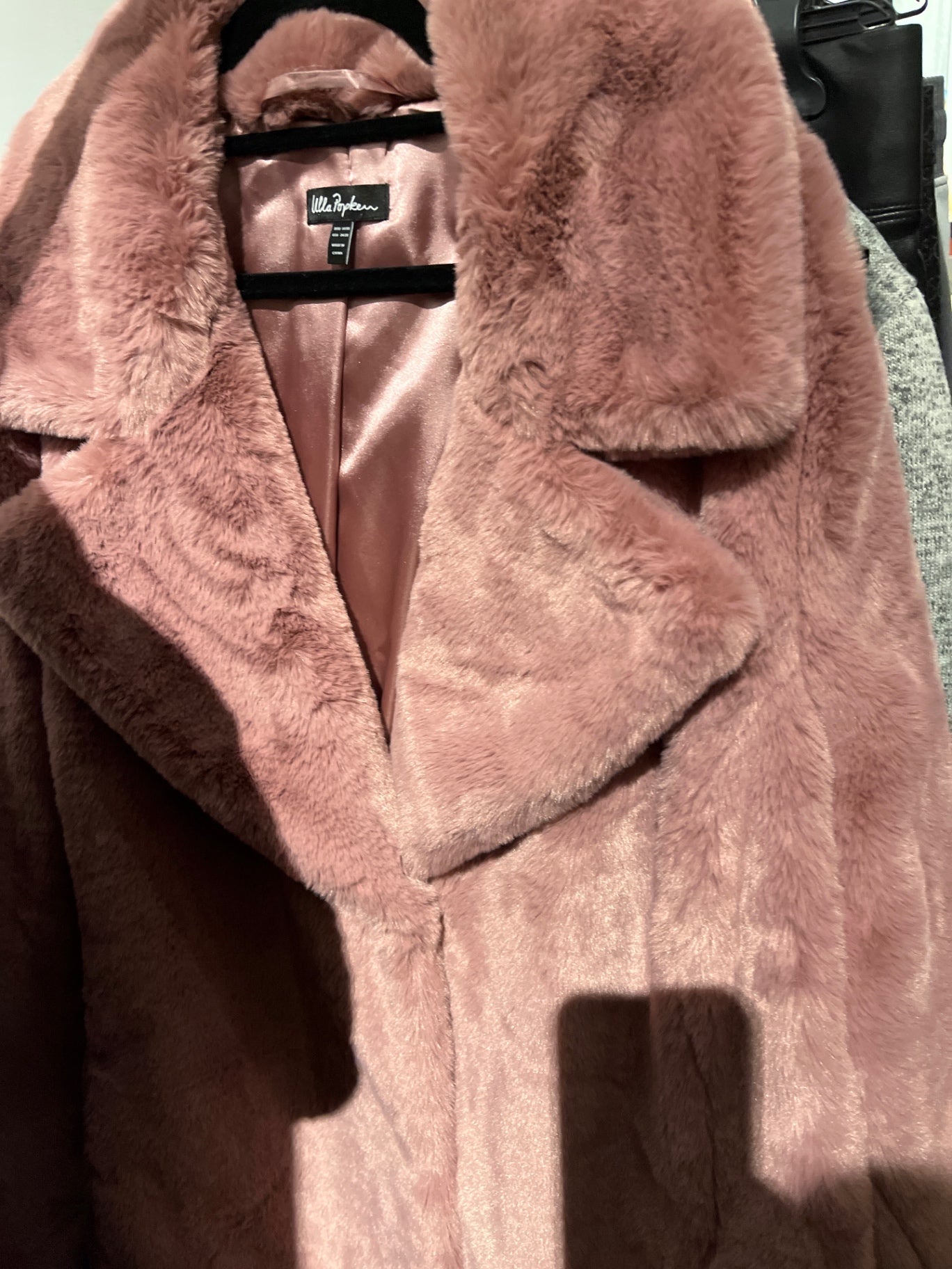 Ulla Popken Mantel Rosa Größe: 54/56