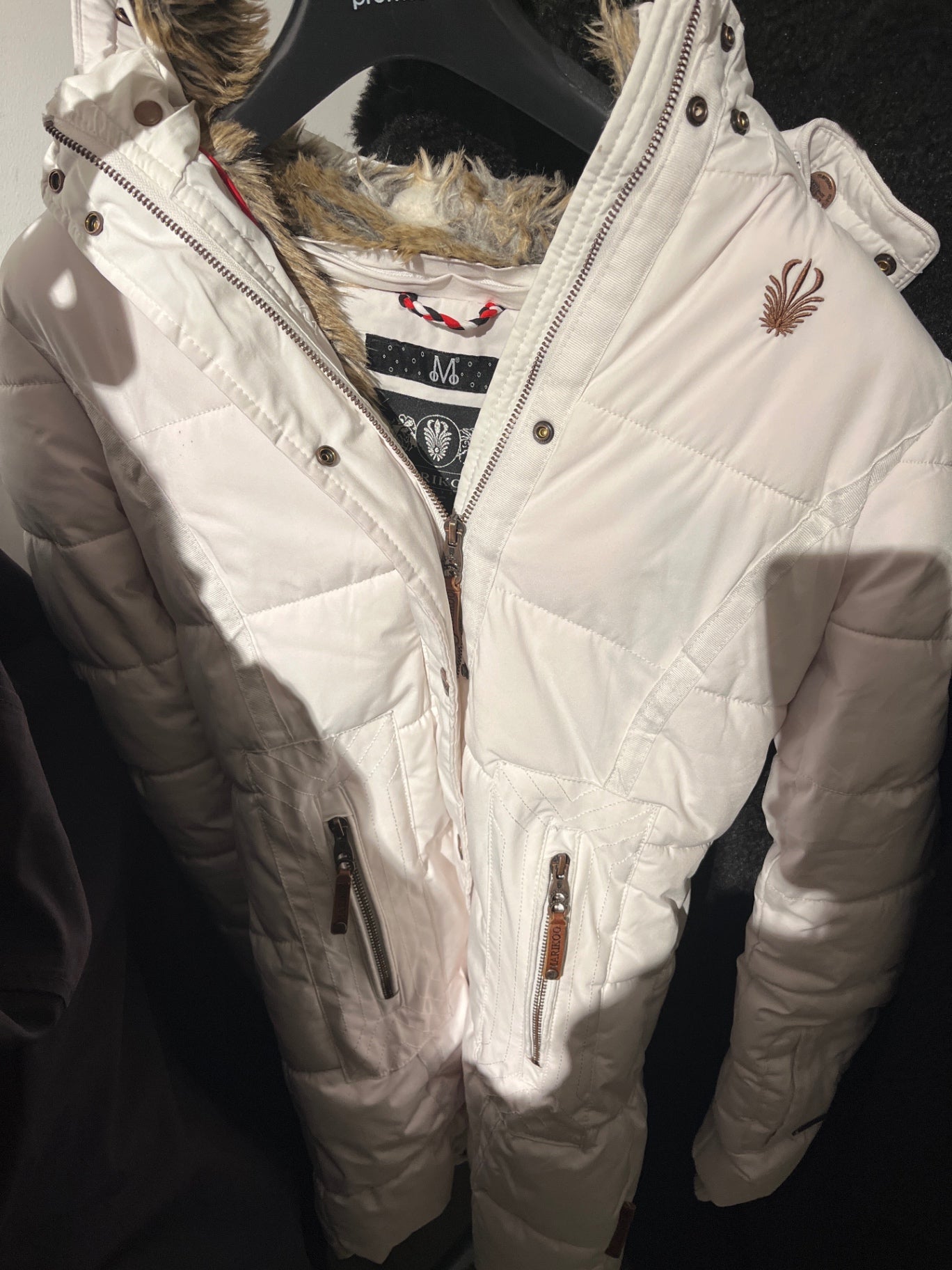 Marikoo Winterjacke Weiß Größe: Xs