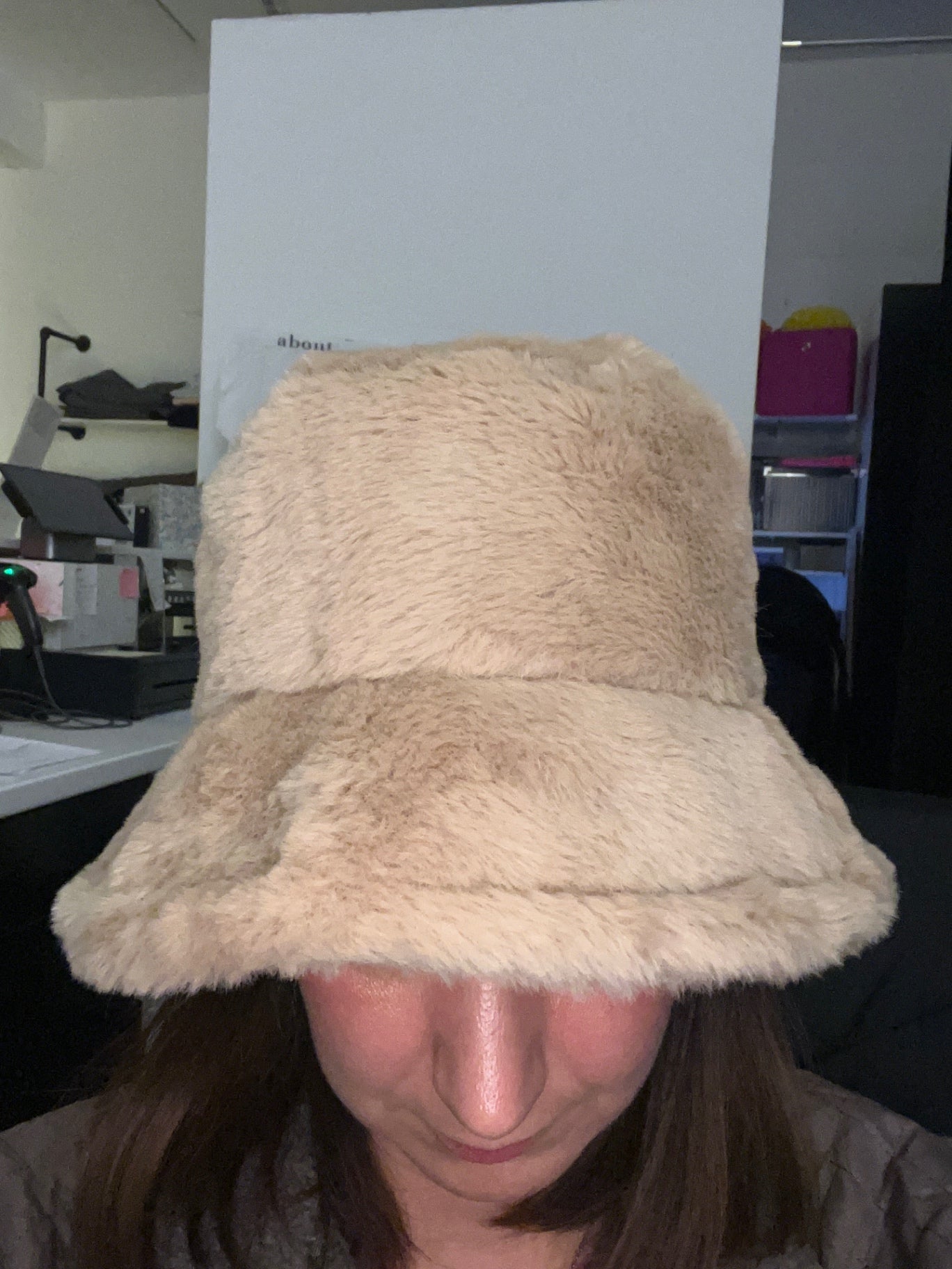 Unbekannt Hut Beige Größe: