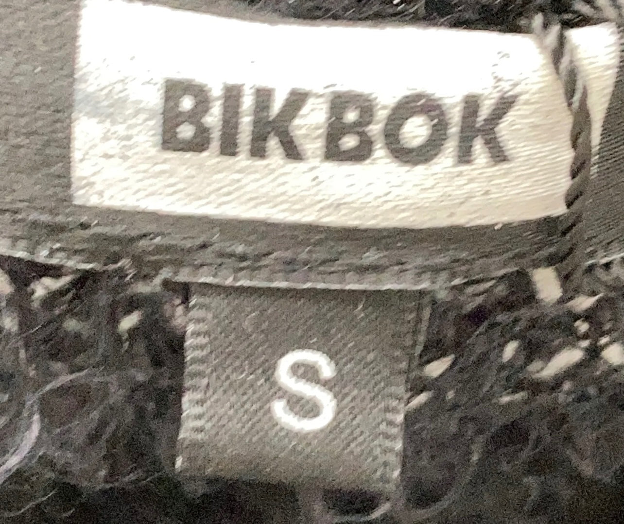 Bik Bok Oberteil Schwarz Größe: M