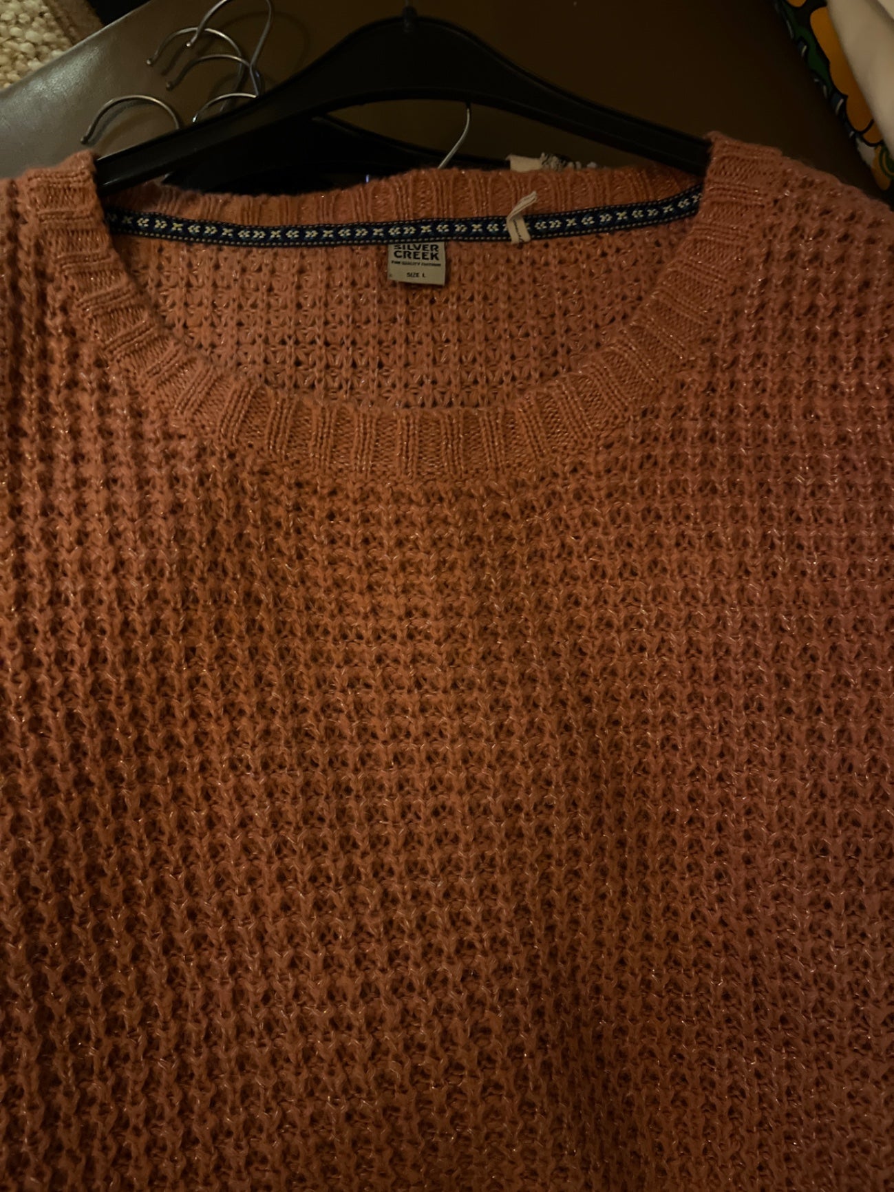 Silver CreeK Pullover Rosa glitzer Größe: L