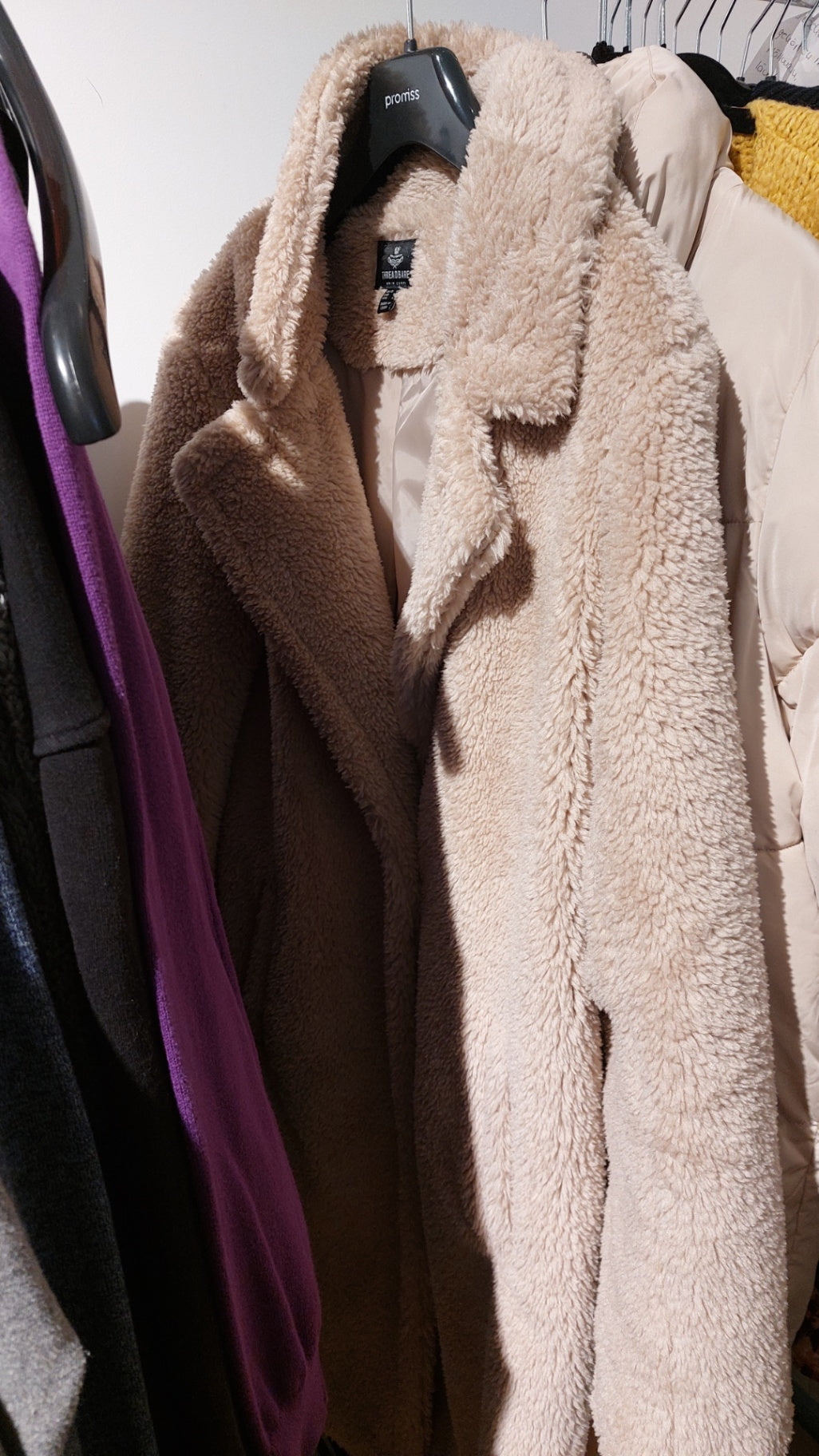 Threadbare Mantel Beige Größe: M