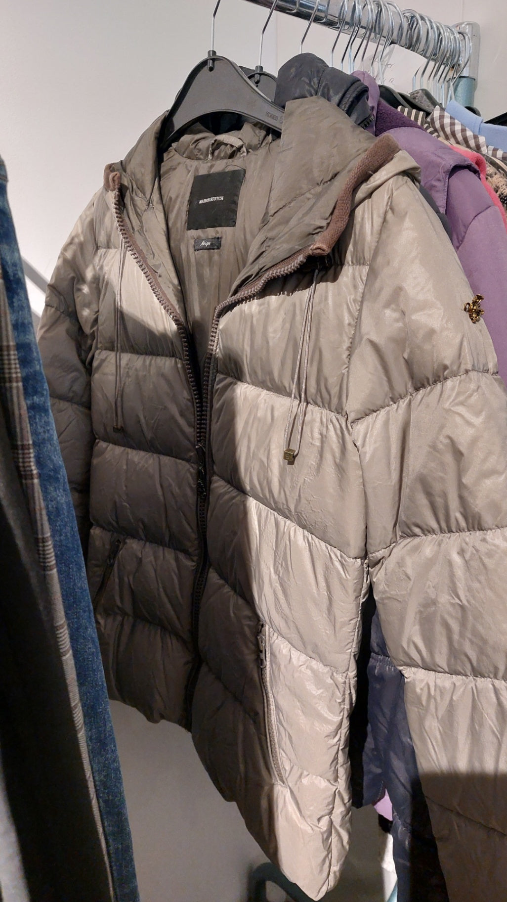 Maison Scotch Jacke Grau Größe: S