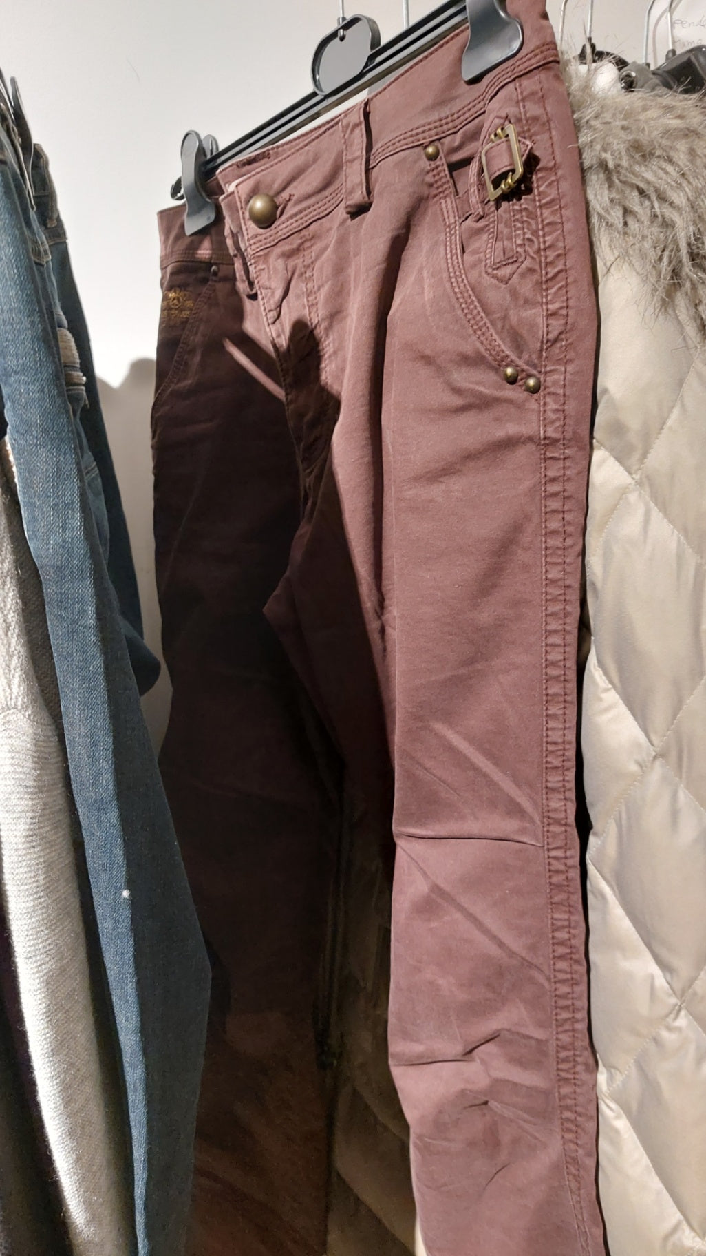 MOS MOSH Hose Braunrot Größe: 28