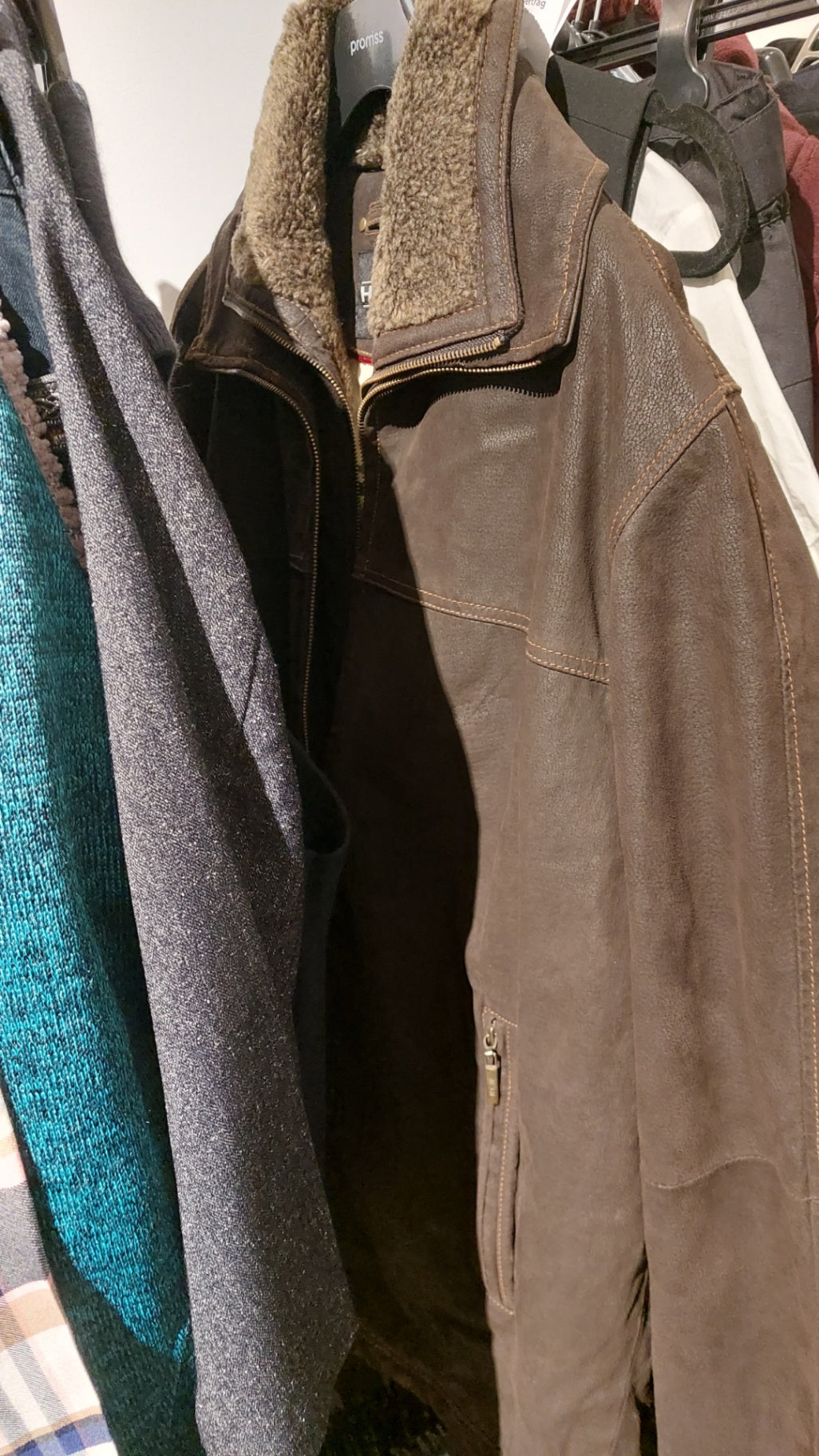 HCW Jacke Braun Größe: M