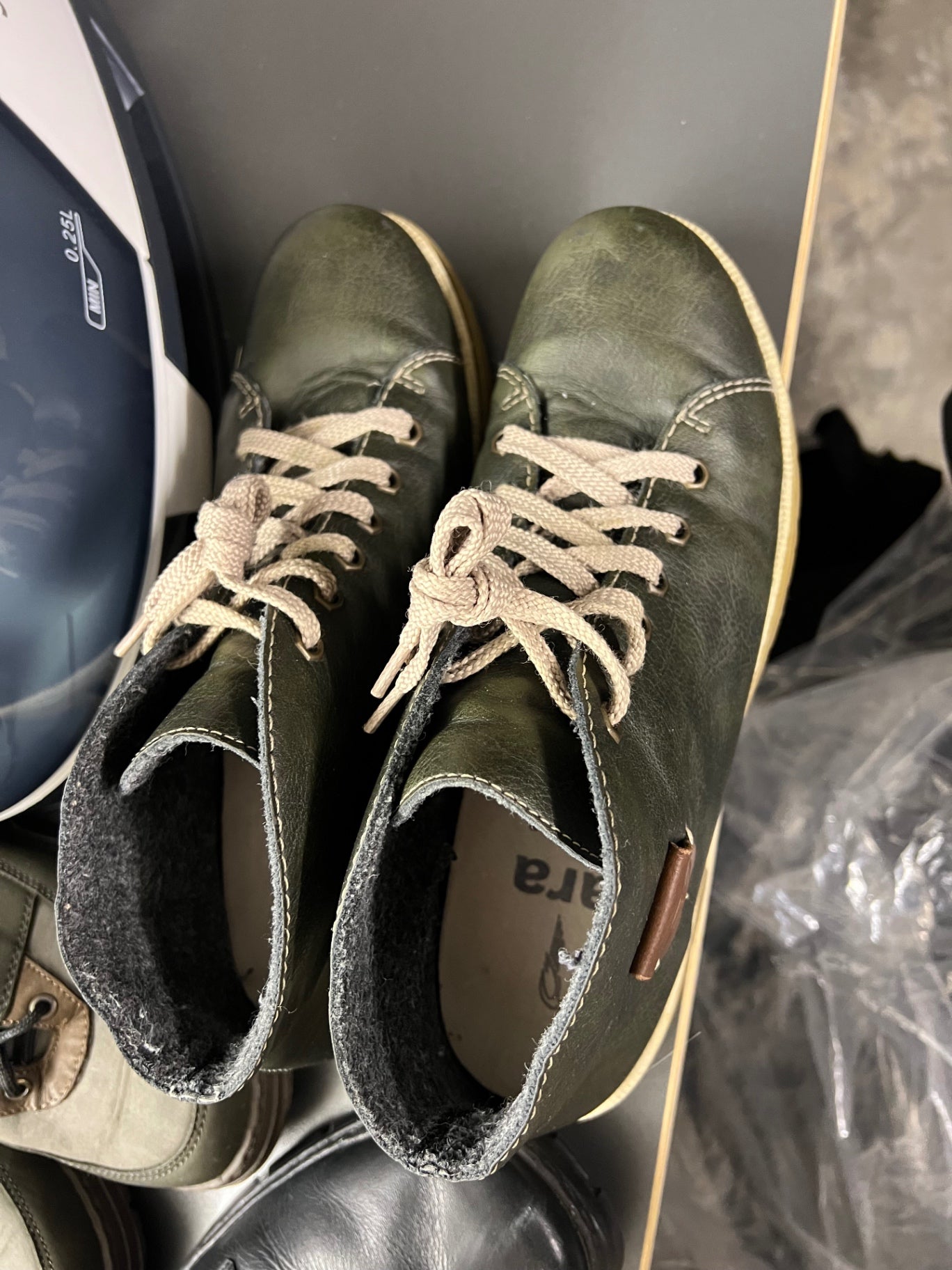 Ara Rieker Sneaker Olivgrün Größe: 40