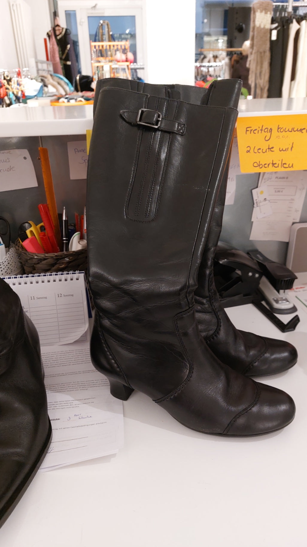 Paul Green Stiefel Schwarz Größe: 37
