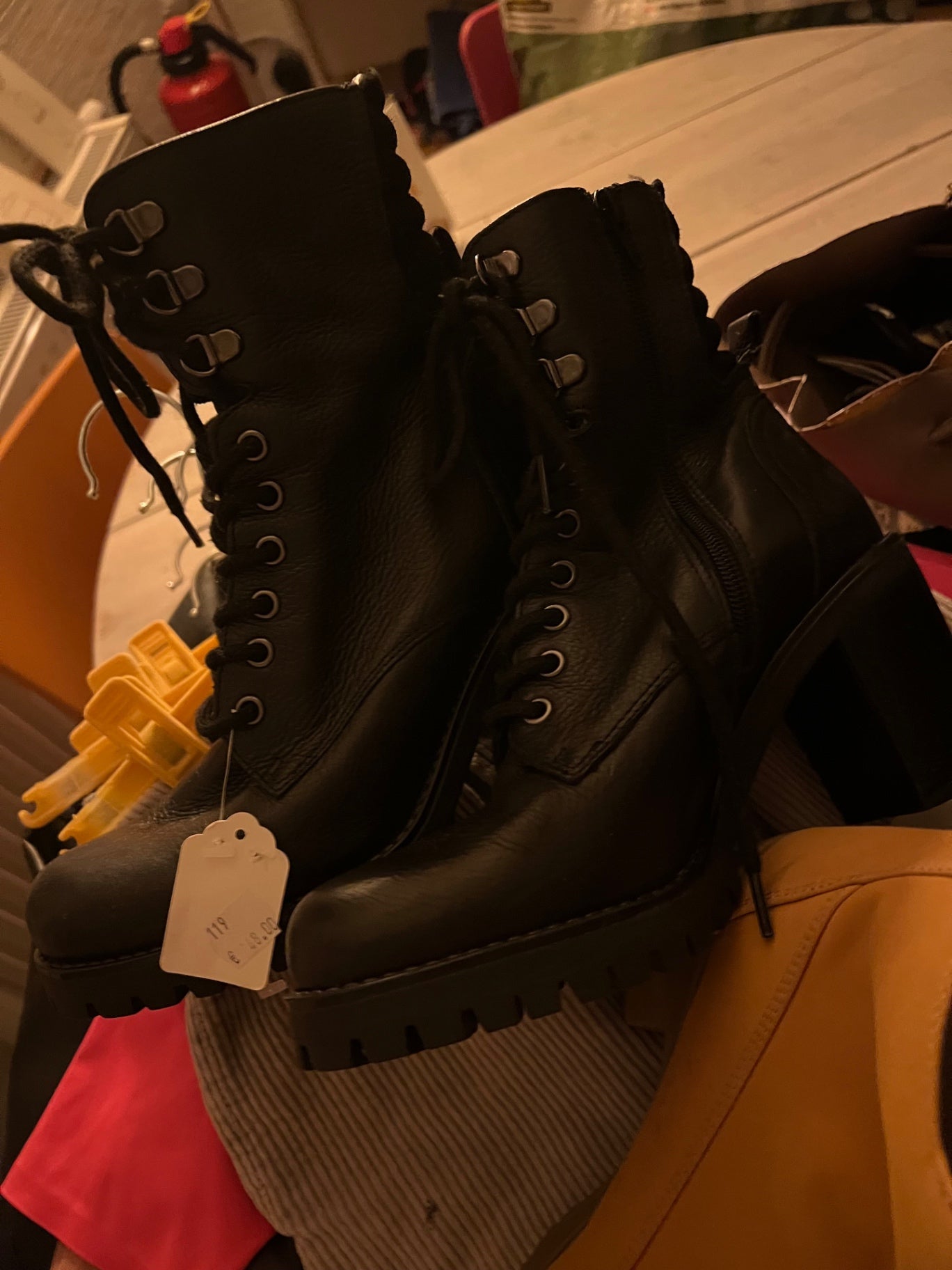 Boxx Stiefeletten Schwarz Größe: 38